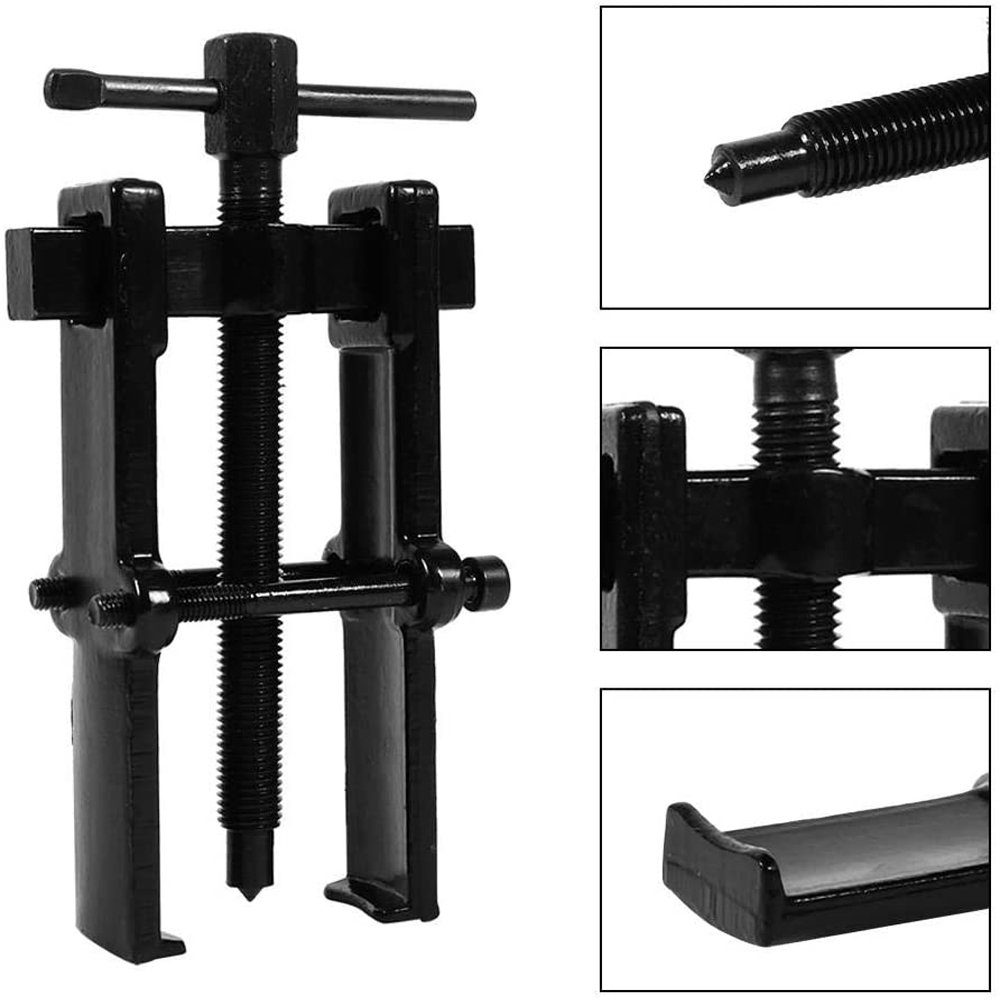 Werkzeug, Lagerabzieher Abzieher Zwei Parallelabzieher 2''/3''/4''/6'',35-90mm,Schwarz,Kohlenstoffstahl Werkzeugset XIIW 4Stück