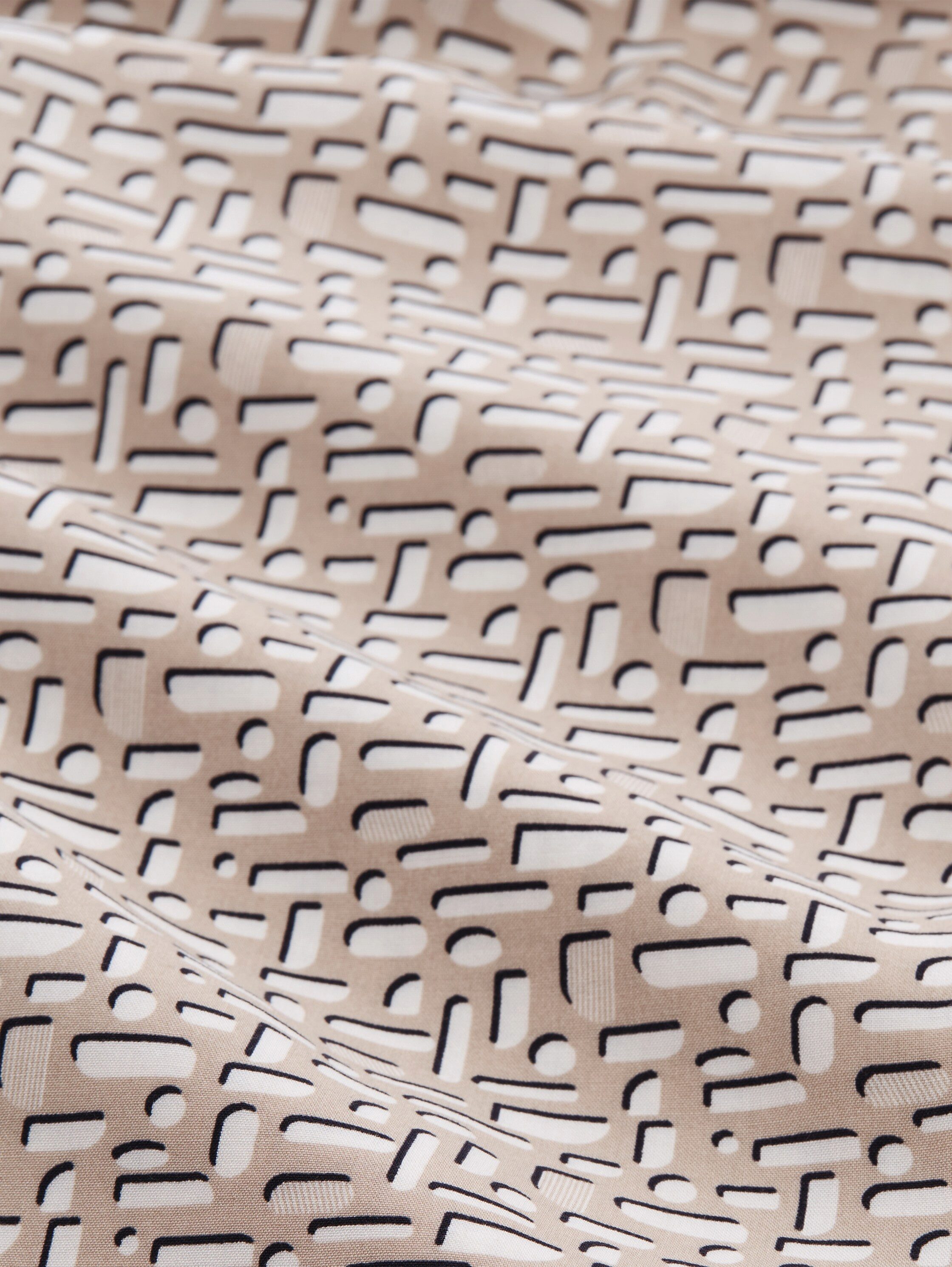 TOM TAILOR Klassische Bluse mit All-Over Print