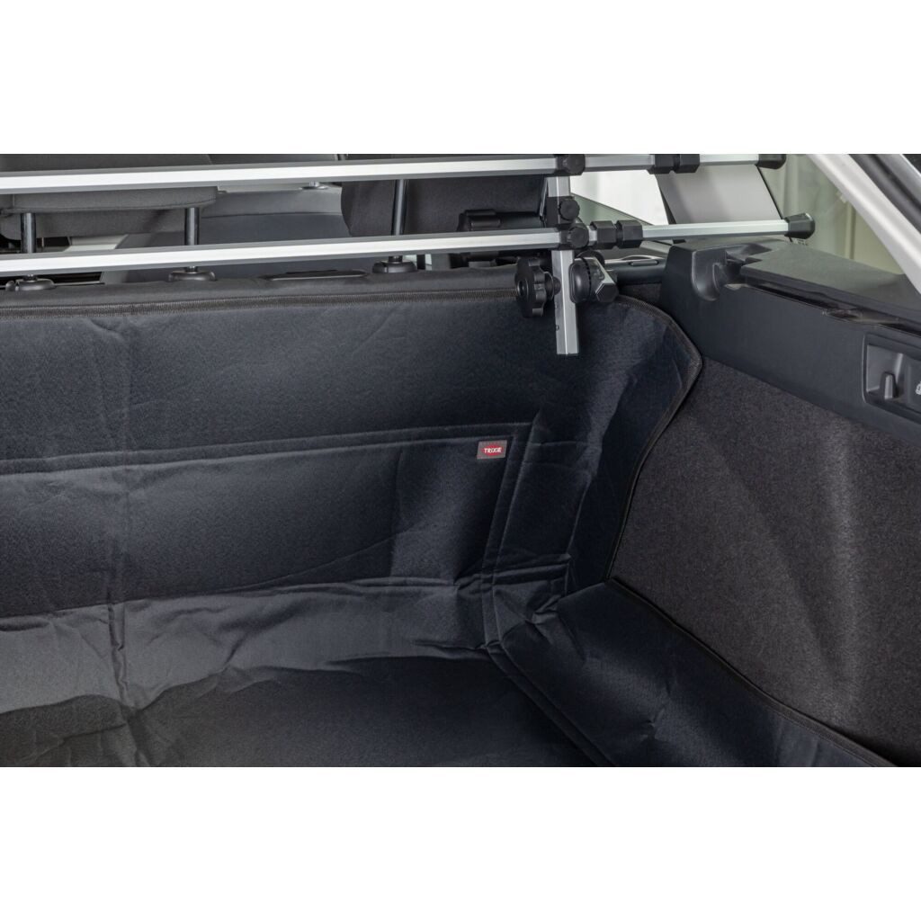TRIXIE Tier-Autoschondecke Wasserabweisende Kofferraum-Schondecke für Hunde - schwarz - 1,2 × 1,5