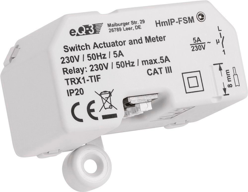 Homematic IP Schalt-Mess-Aktor - Unterputz (142721A0) Smart-Home-Zubehör – Bild 2 von 5