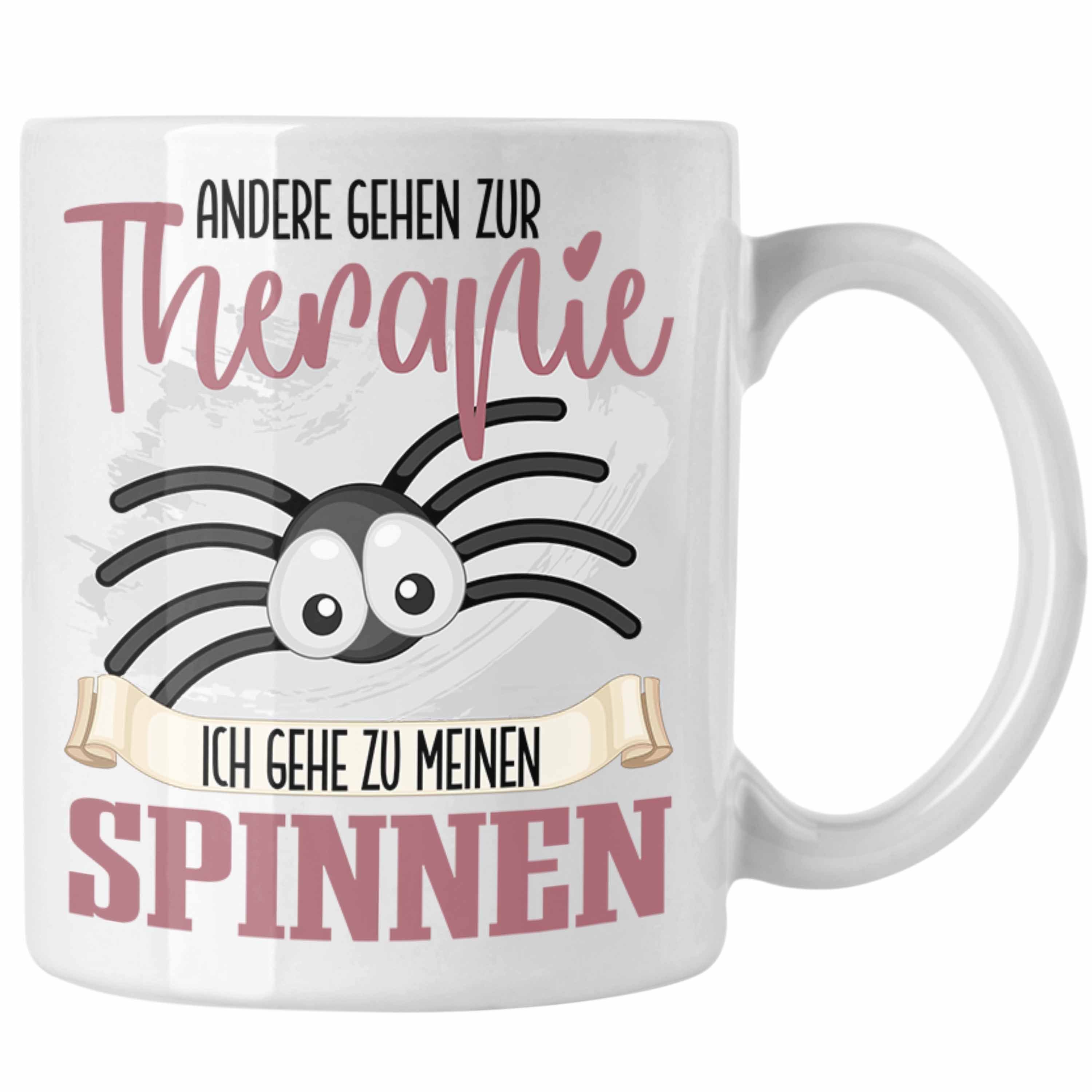 Trendation Tasse Spinnen Züchter Tasse Besitzer Geschenkidee Lustiger