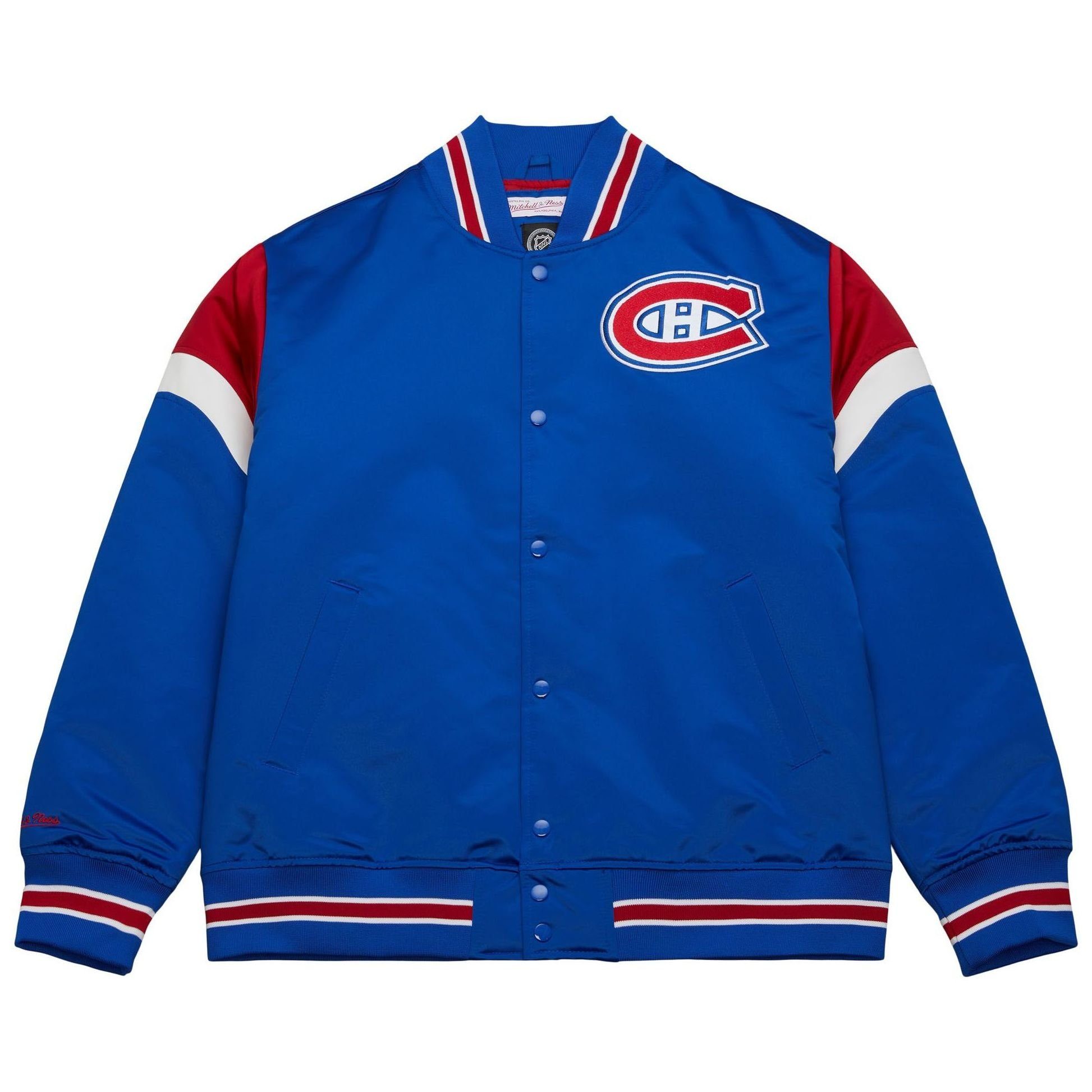 Mitchell & Ness Collegejacke Heavyweight Satin NHL Montreal Canadiens