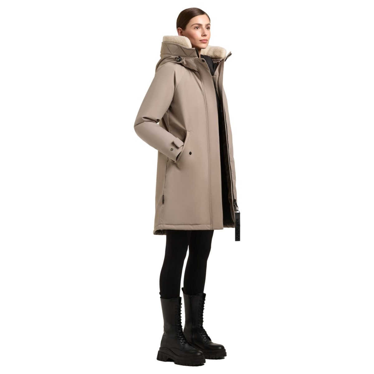 khujo Winterjacke Khujo Semie - Damen Mantel – Bild 5 von 5