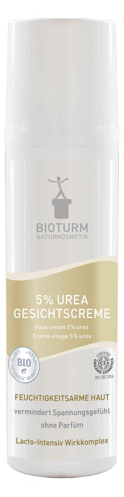 Bioturm Feuchtigkeitscreme Bioturm Naturkosmetik 5% Urea Gesichtscreme 75 ml