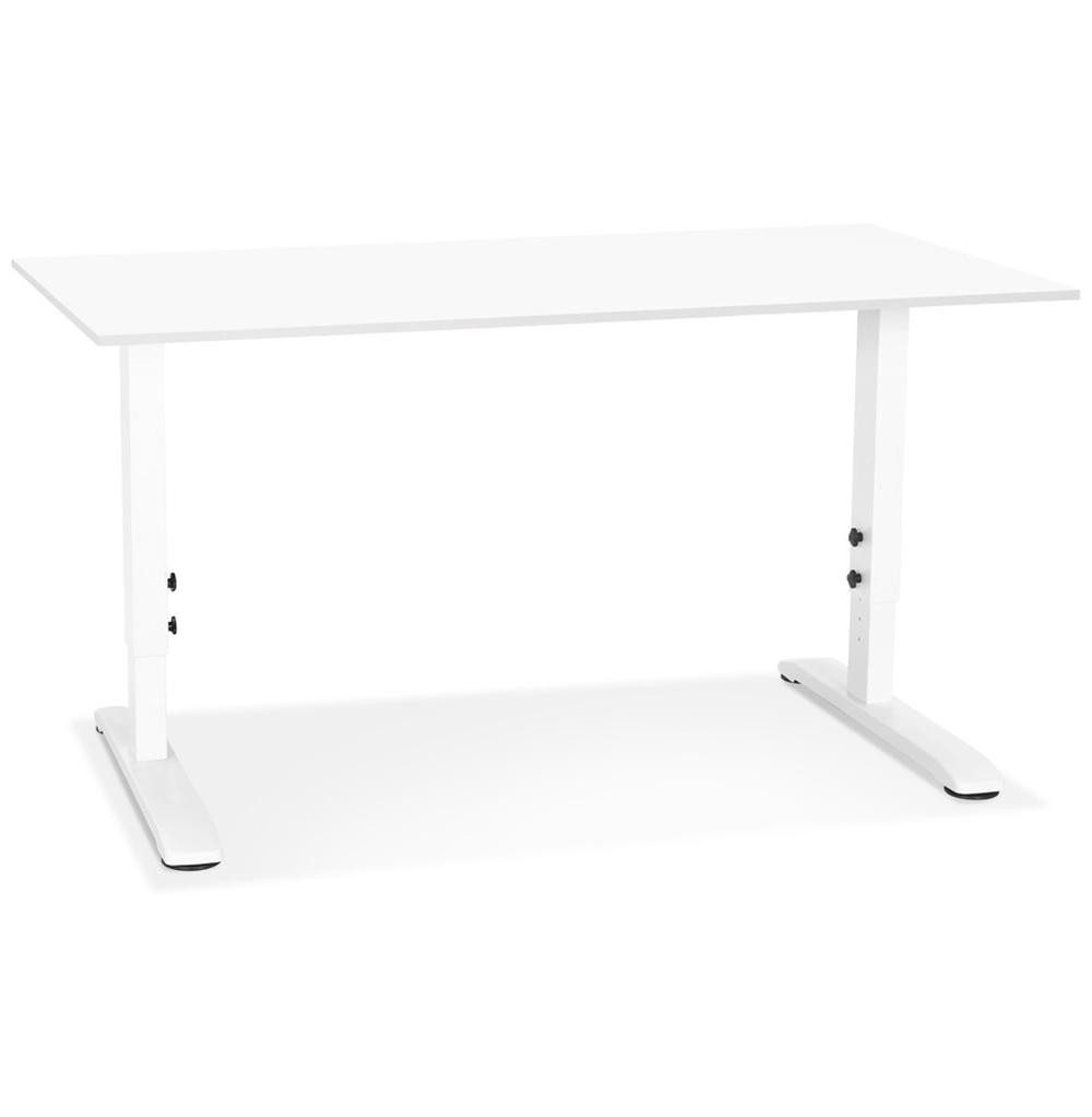KADIMA DESIGN Schreibtisch Höhenverstellbarer Bürotisch, 67-86 günstig online kaufen