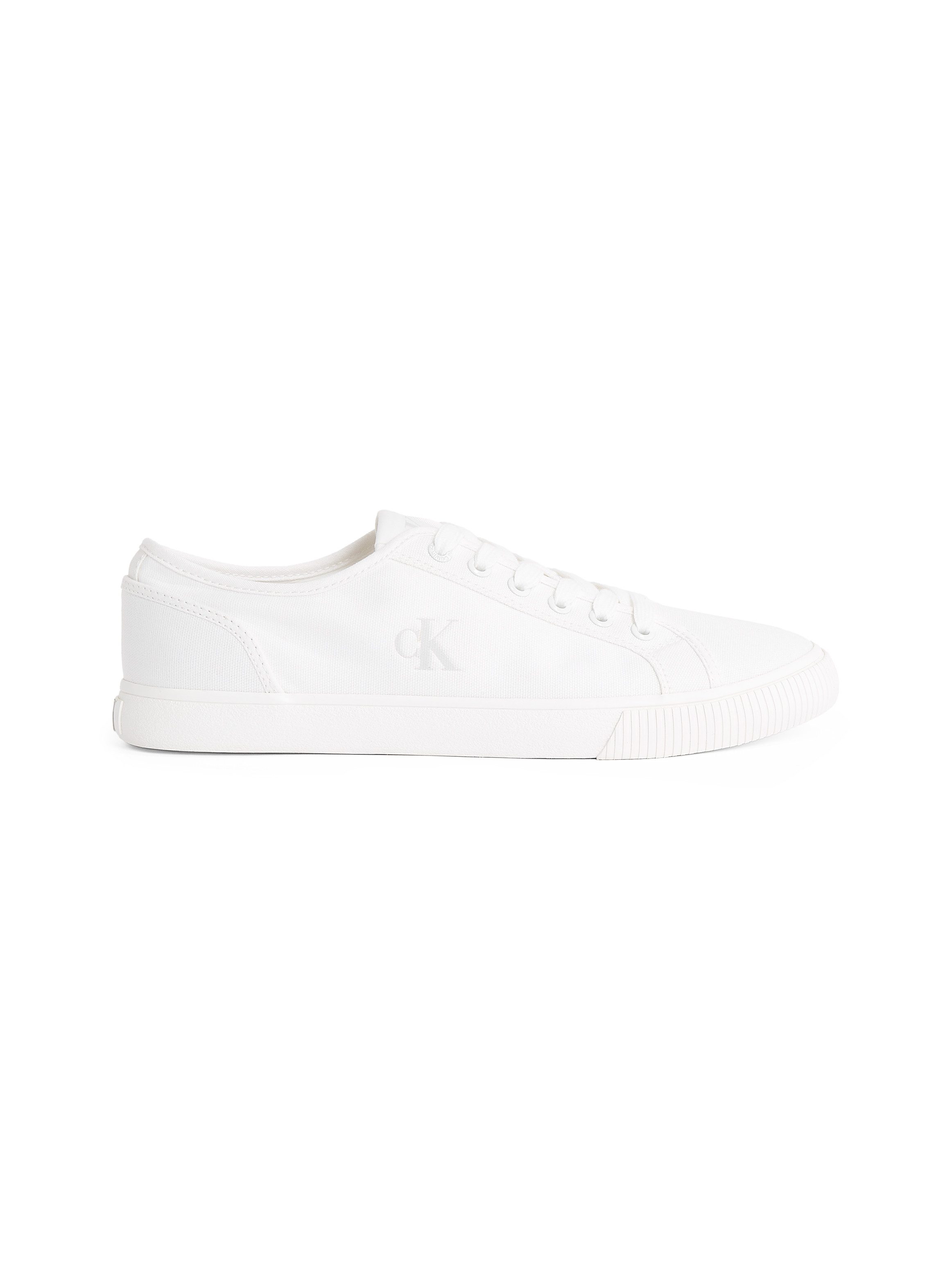 Calvin Klein Jeans ESS VULC LOW MG CANVAS Sneaker Schnürschuh, Halbschuh, Freizeitschuh in klassischer Optik