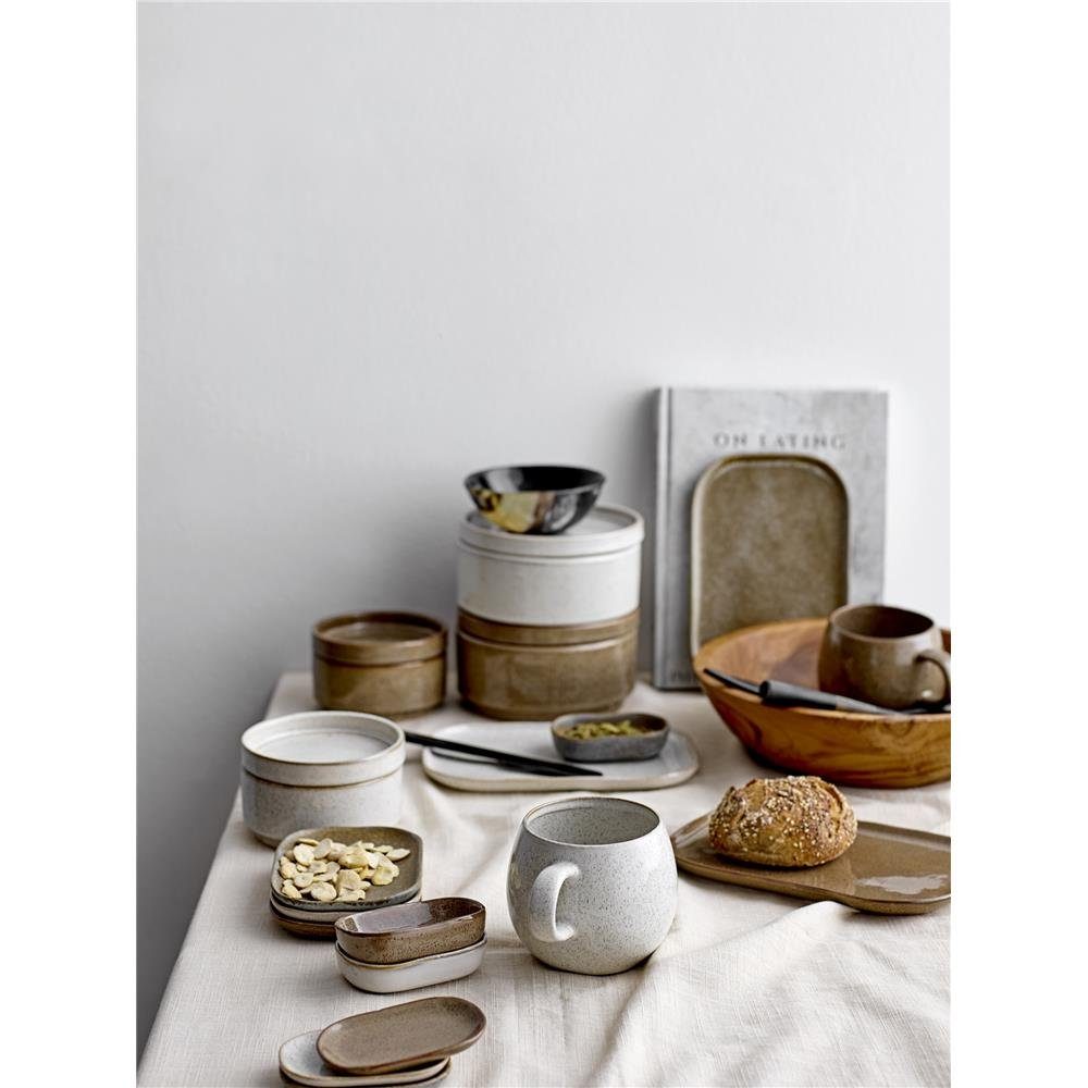 Bloomingville Tasse Addison, 3er Set, 500 ml, Kaffeetasse, Teetasse, Kaffeepot, Kaffeebecher, Keramik