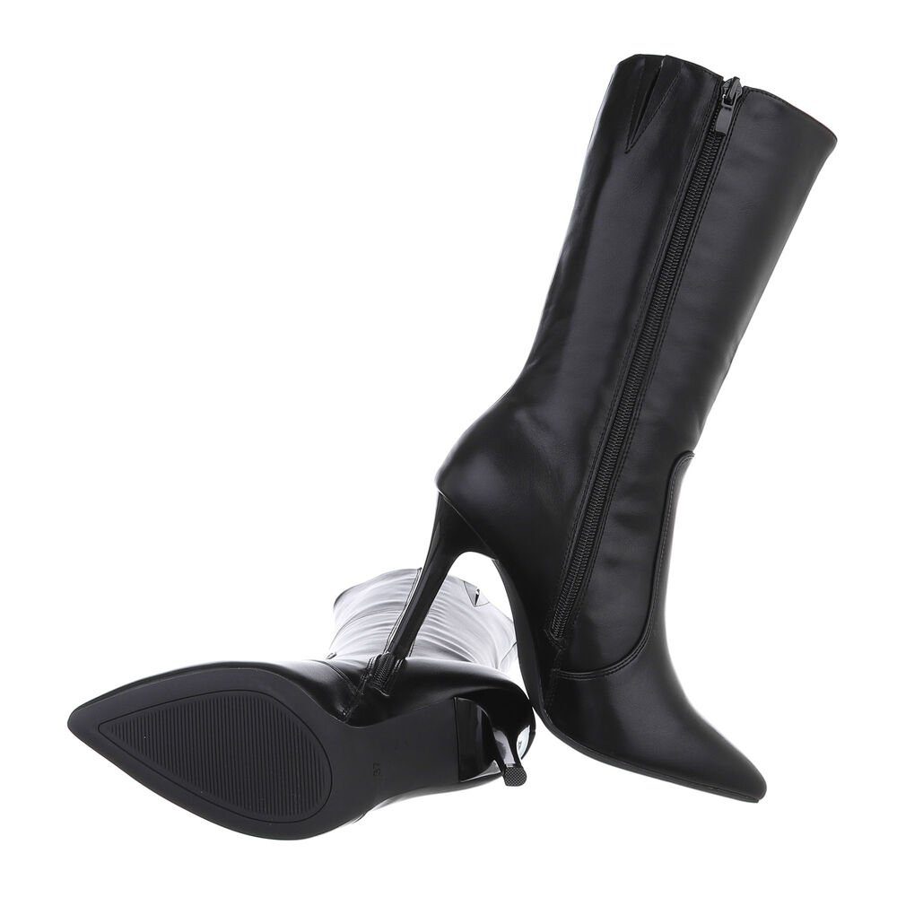 Ital-Design Damen Abendschuhe Elegant High-Heel-Stiefel (85080913) günstig online kaufen