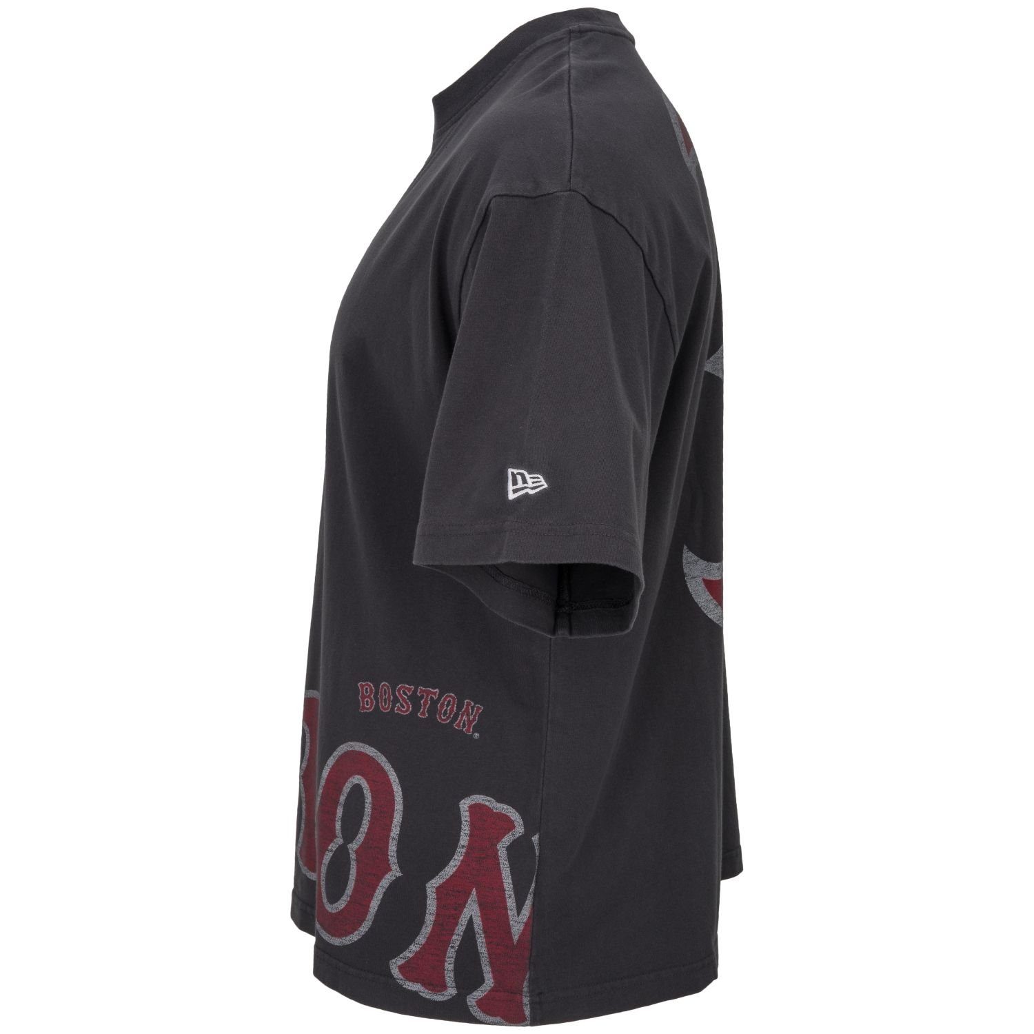 Print-Shirt Era Oversized New Sox WASHED Boston Red