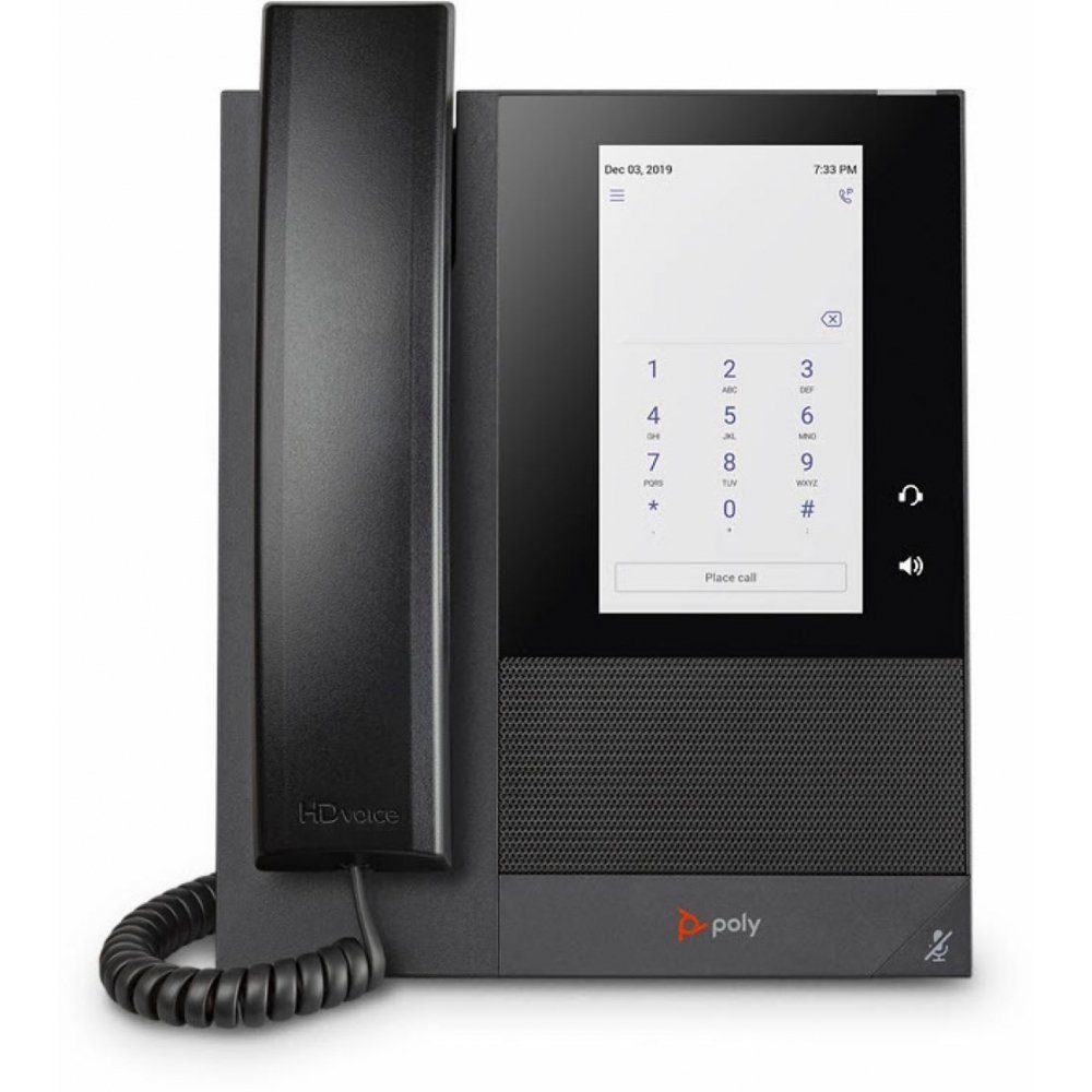 Poly CCX schwarz Media Business 400 Phone - - Konferenztelefon VoIP-Telefon