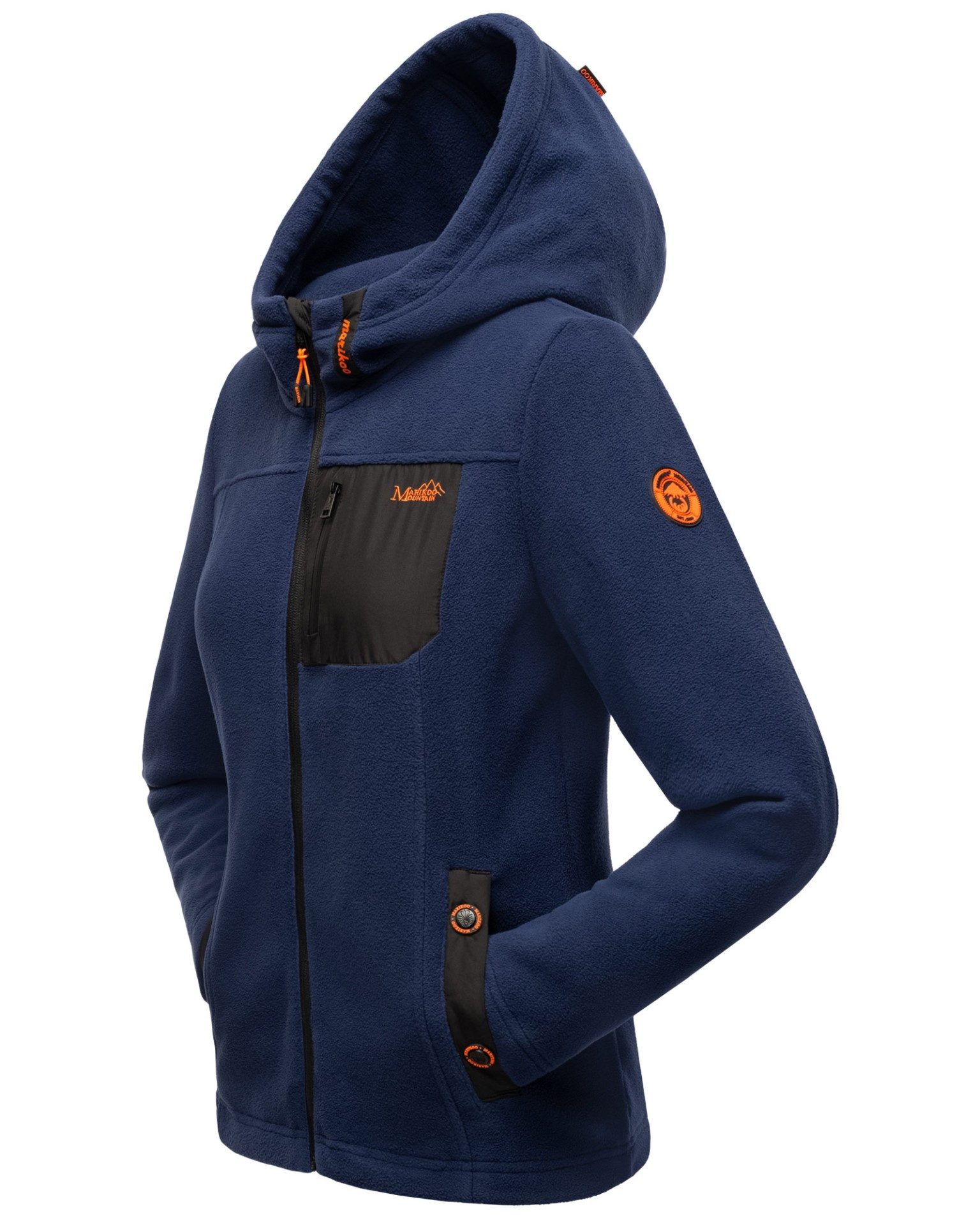 Marikoo Outdoorjacke mit wasserabweisendem Reißverschluss
