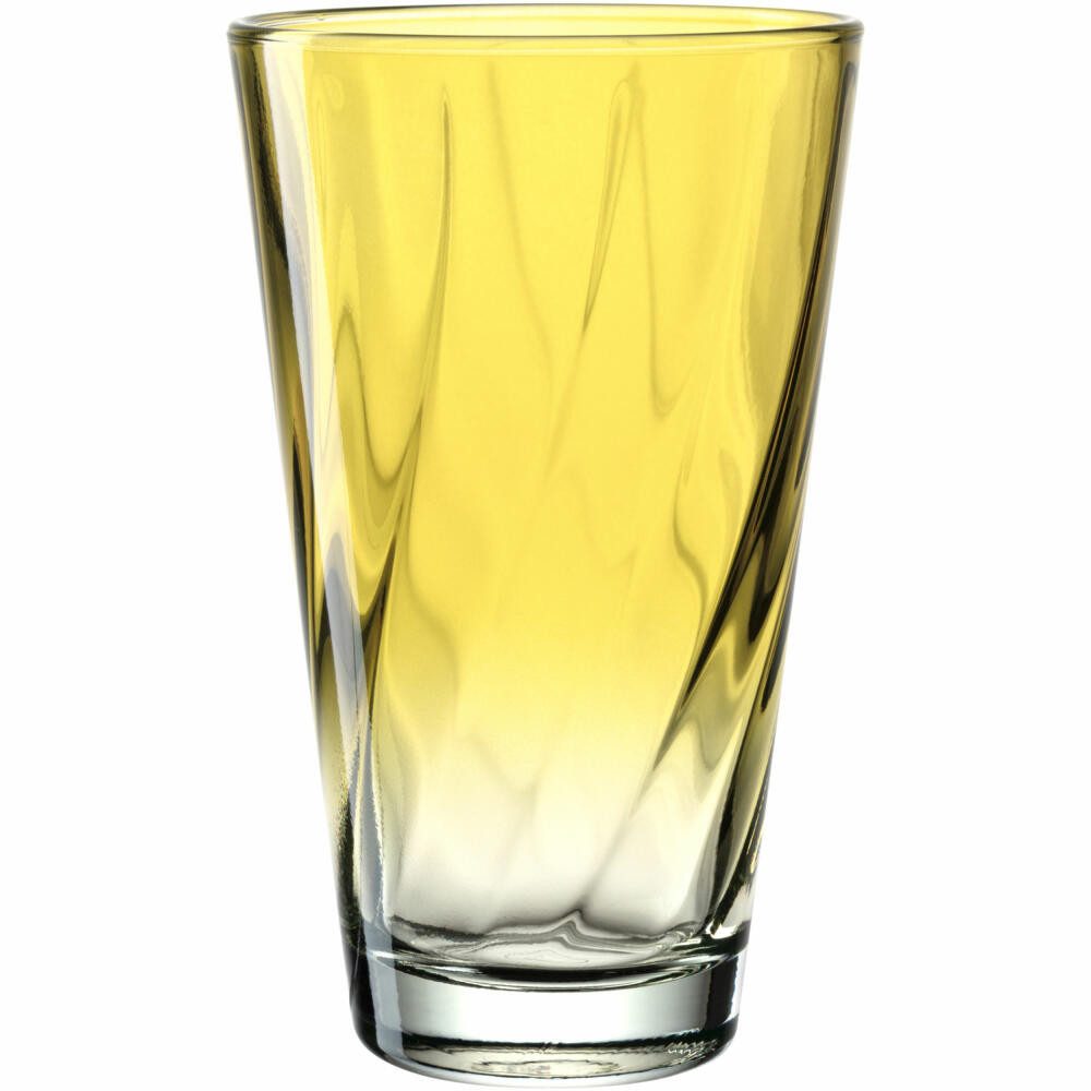 Glas Twist Gelb 300 ml