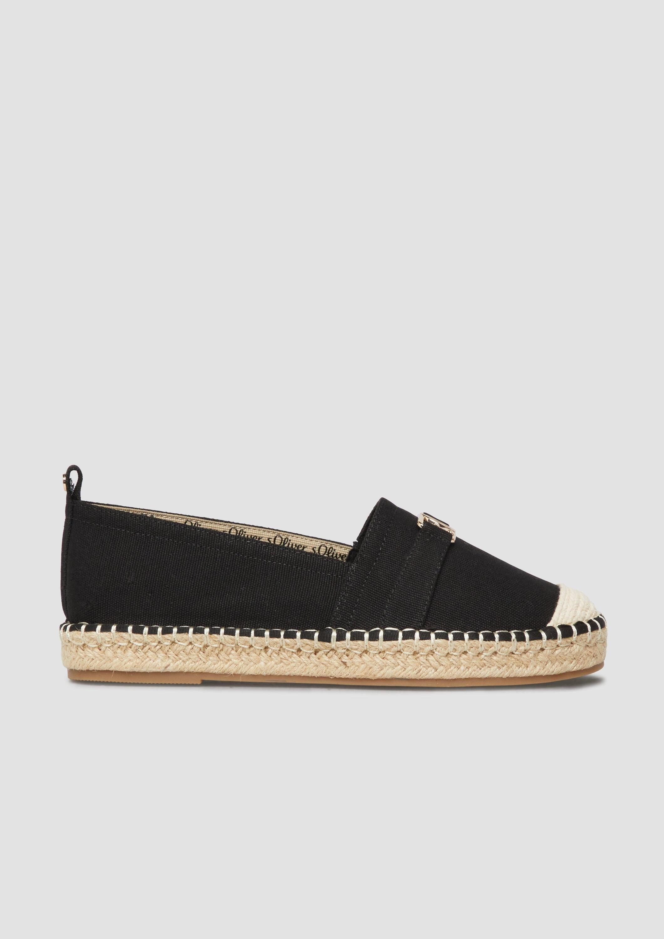 s.Oliver Slipper Schnürschuh Halbschuhe aus Textil