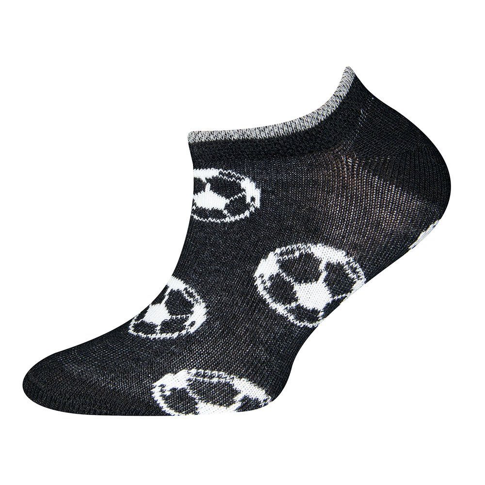 Ewers Sneakersocken Sneaker Socken Fussball/Ringel (6-Paar)