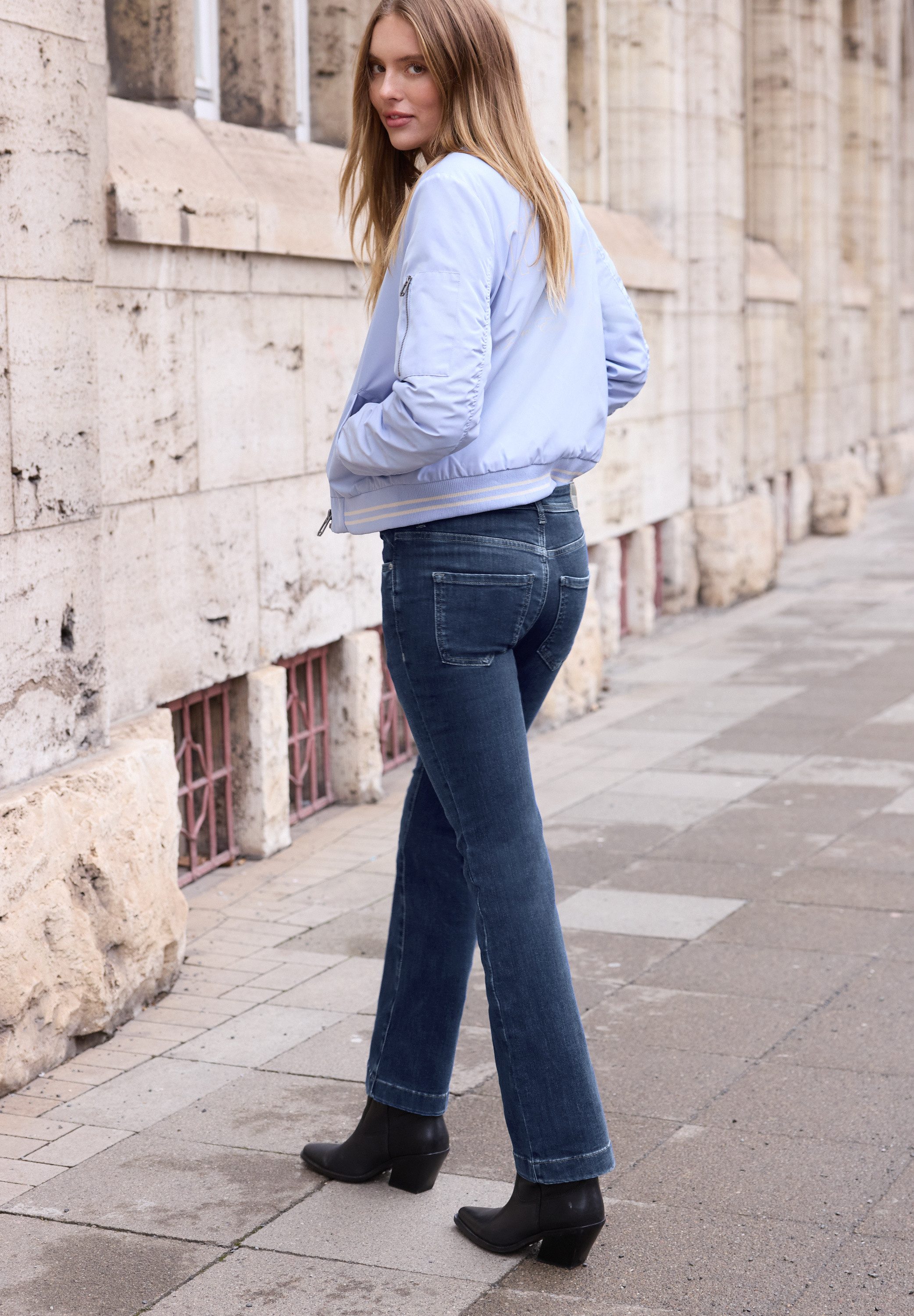 STREET ONE STUDIO Slim-fit-Jeans Middle Waist