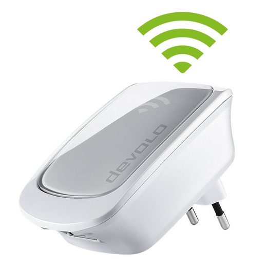 DEVOLO »Devolo WiFi Repeater« VPNRouter, Einfach einstecken, lossurfen