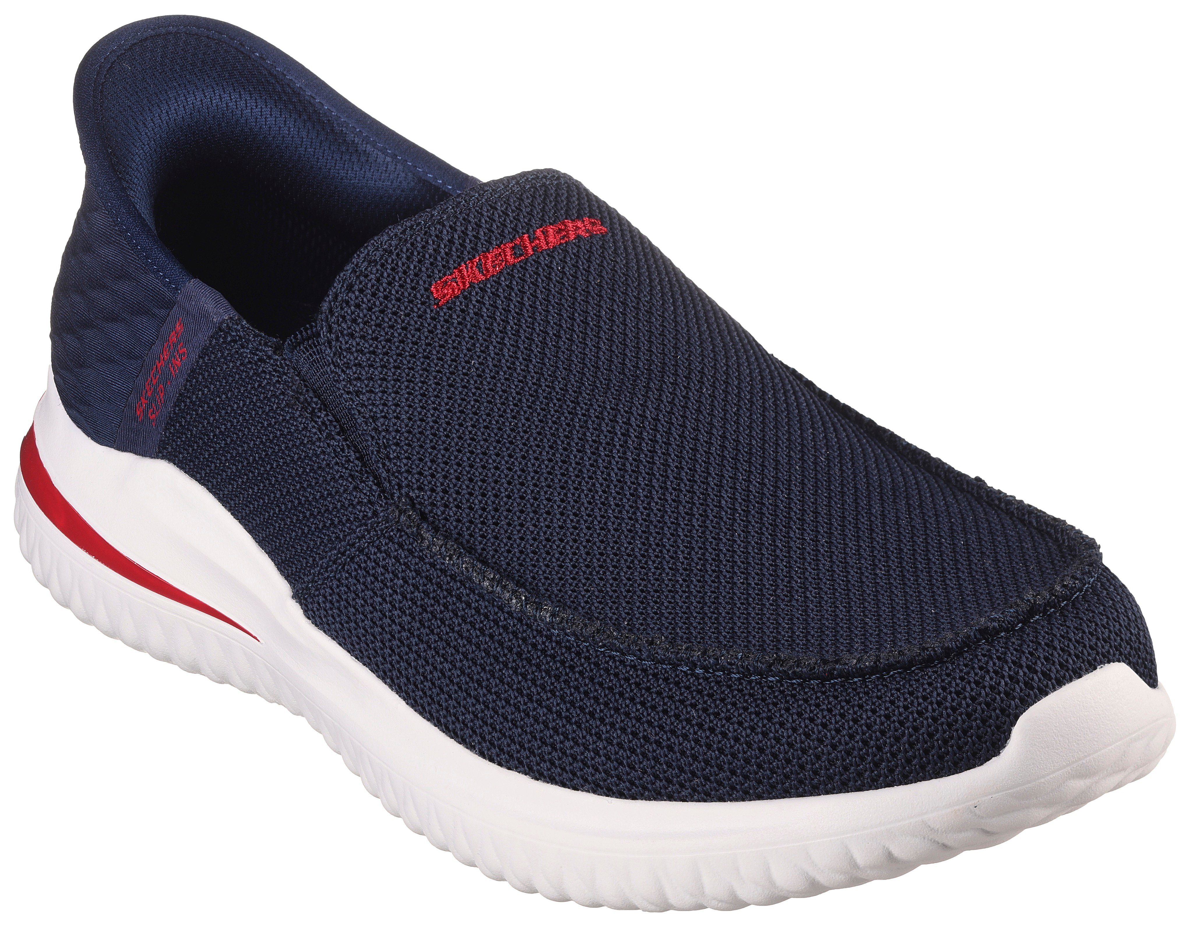 Skechers DELSON 3.0-CABRINO Slip-On Sneaker Slipper mit Slip Ins-Funktion für einen leichten Einschlupf