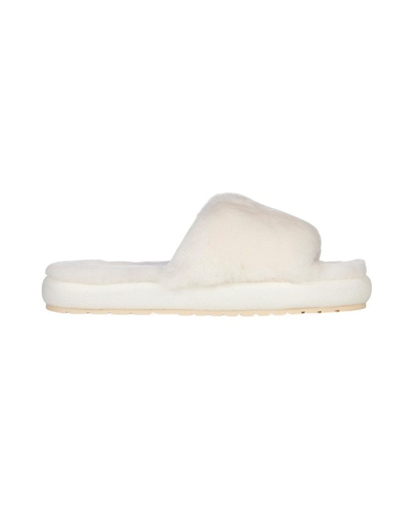 Emu Australia Slipper Mckay (100% Schaffell) natural/weiss Damen Hausschuh