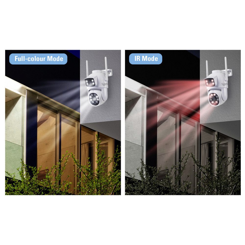 Sygonix Überwachungskamera Sygonix SY-6271366 WLAN IP Überwachungskamera 1920 x 1080 Pixel (SY-6271366) – Bild 5 von 5