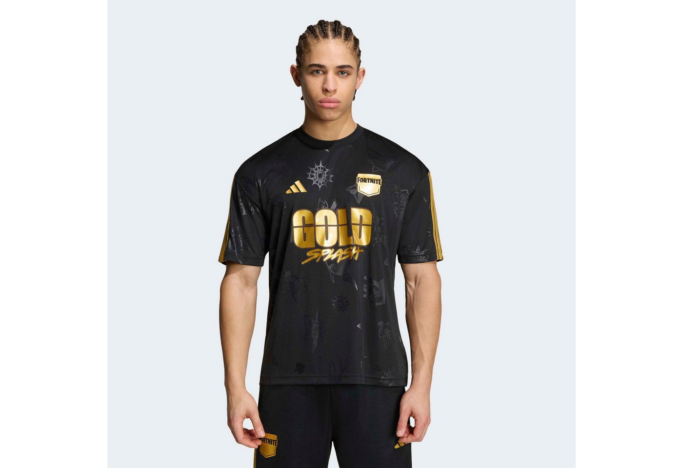 adidas Sportswear T-Shirt ADIDAS X FORTNITE TIRO JERSEY mit Rundhalsausschnitt, ohne Verschluss, sportlicher Stil