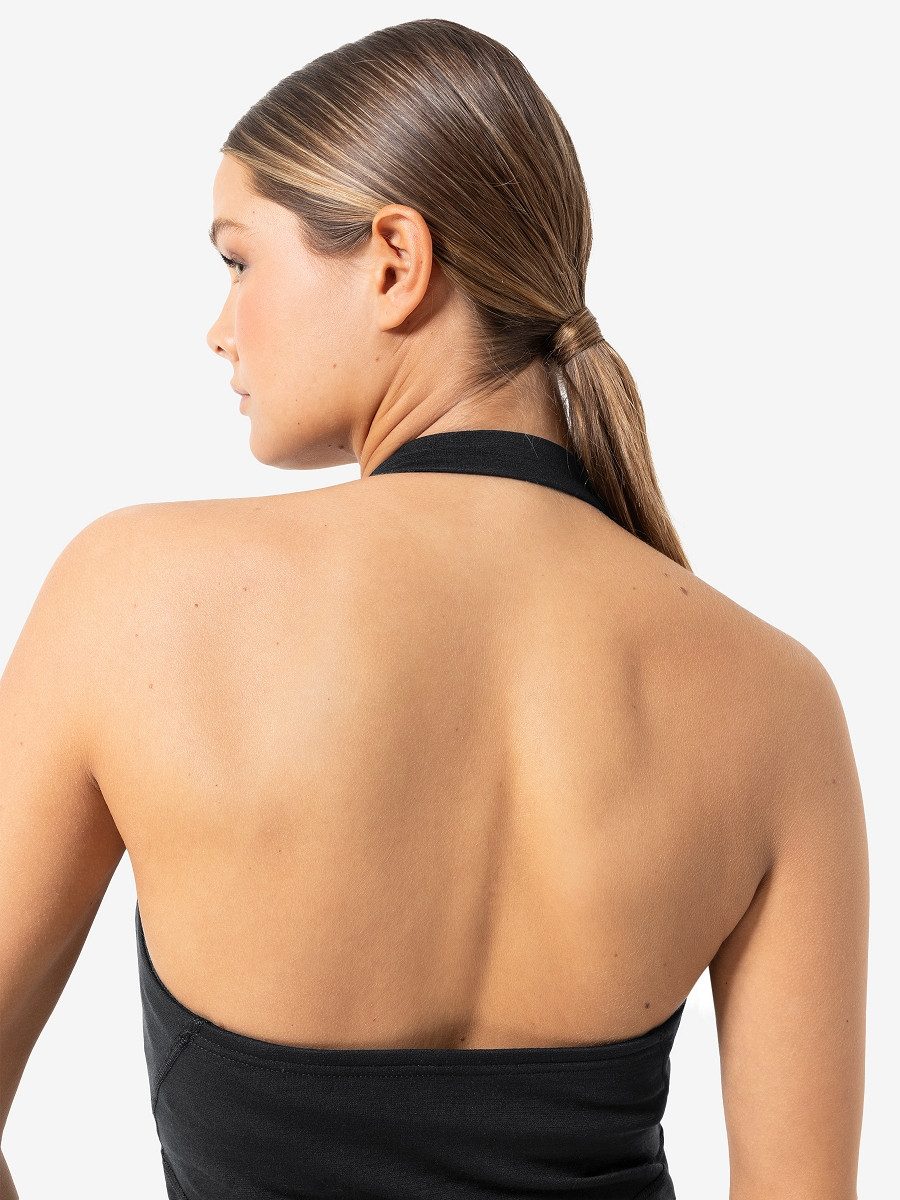 SUPER.NATURAL Sweatkleid für Damen, Merino NECKHOLDER DRESS sportlich, casual, atmungsaktiv