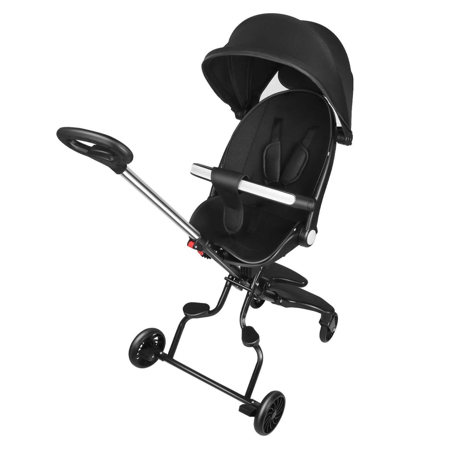 JEOBEST Kinder-Buggy Kinderwagen 3 in 1 Komplettset