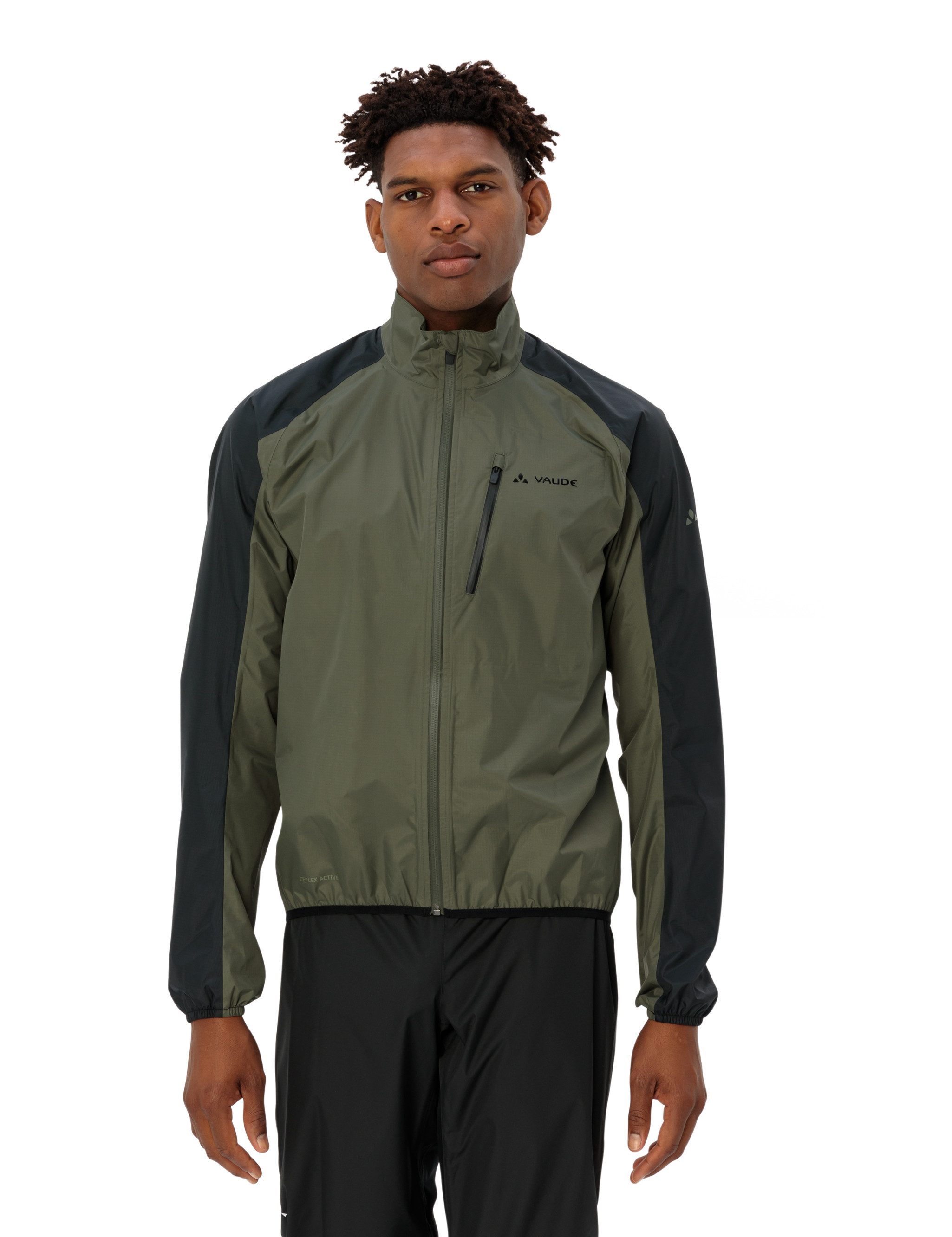 VAUDE Fahrradjacke MEN'S DROP JACKET III (1-St) mit Stehkragen, wasserdicht günstig online kaufen