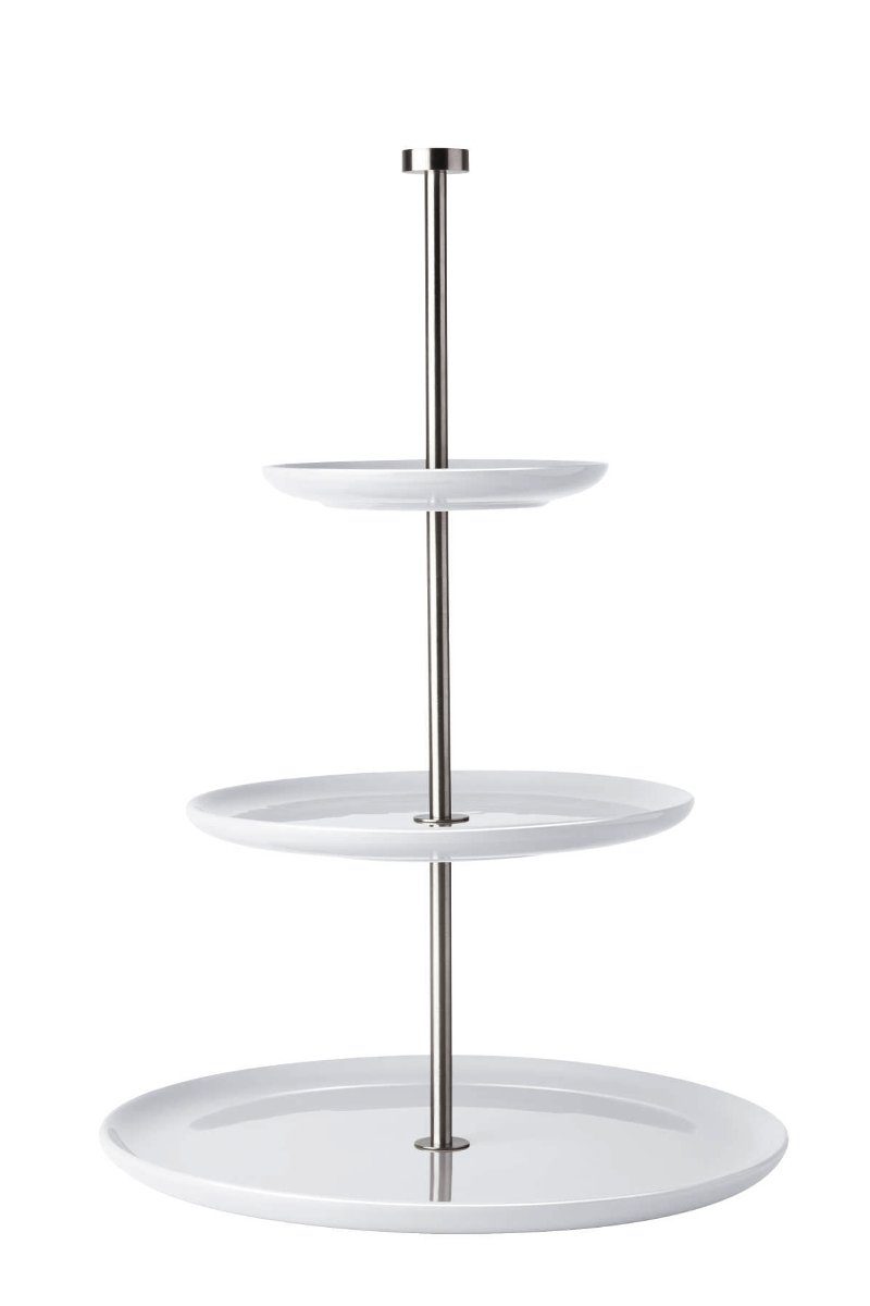 ASA SELECTION Etagere Grande Etagere flach 3 stufig 47 cm, Porzellan, (Etageren), Küche, Kochen, Backen