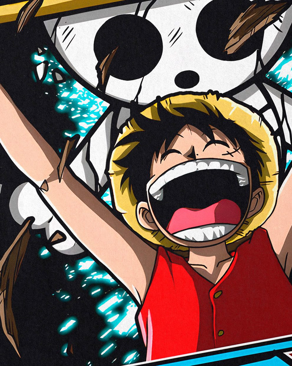 style3 T-Shirt King Luffy one piece japan anime luffy manga monkey ruffy günstig online kaufen