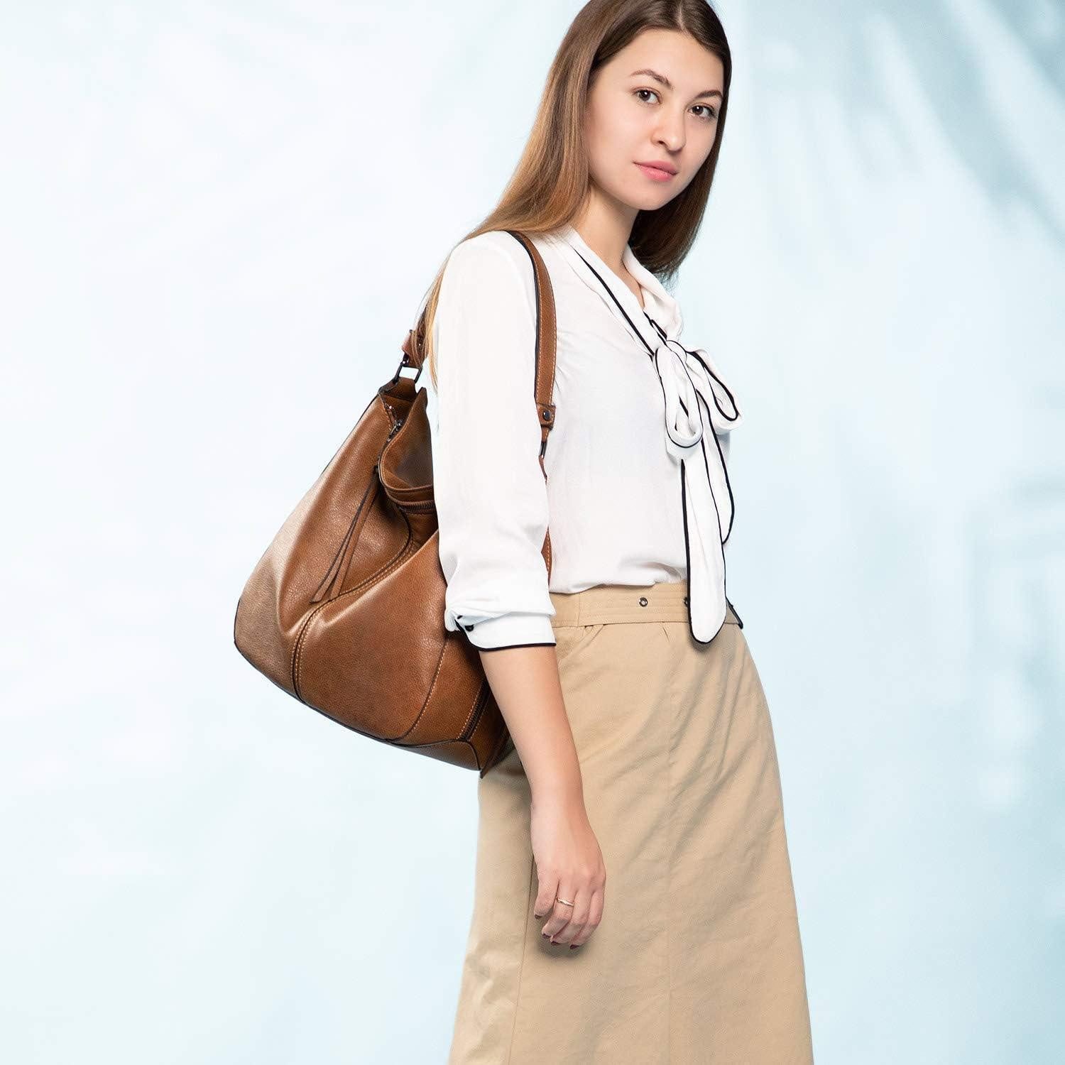 LuxusKollektion Umhängetasche Damen Handtasche Lederimitat Umhängetasche Ho günstig online kaufen