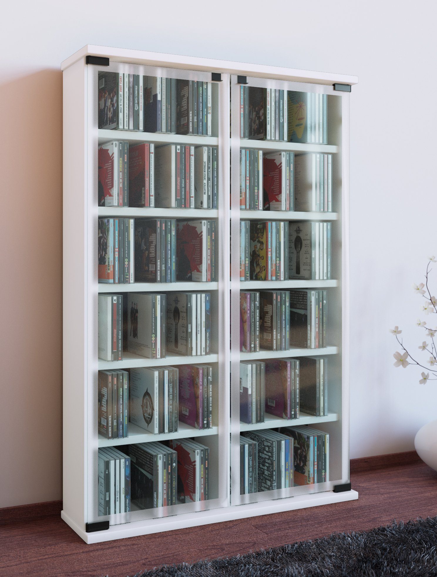 VCM CD-Regal Holz CD DVD Stand günstig online kaufen