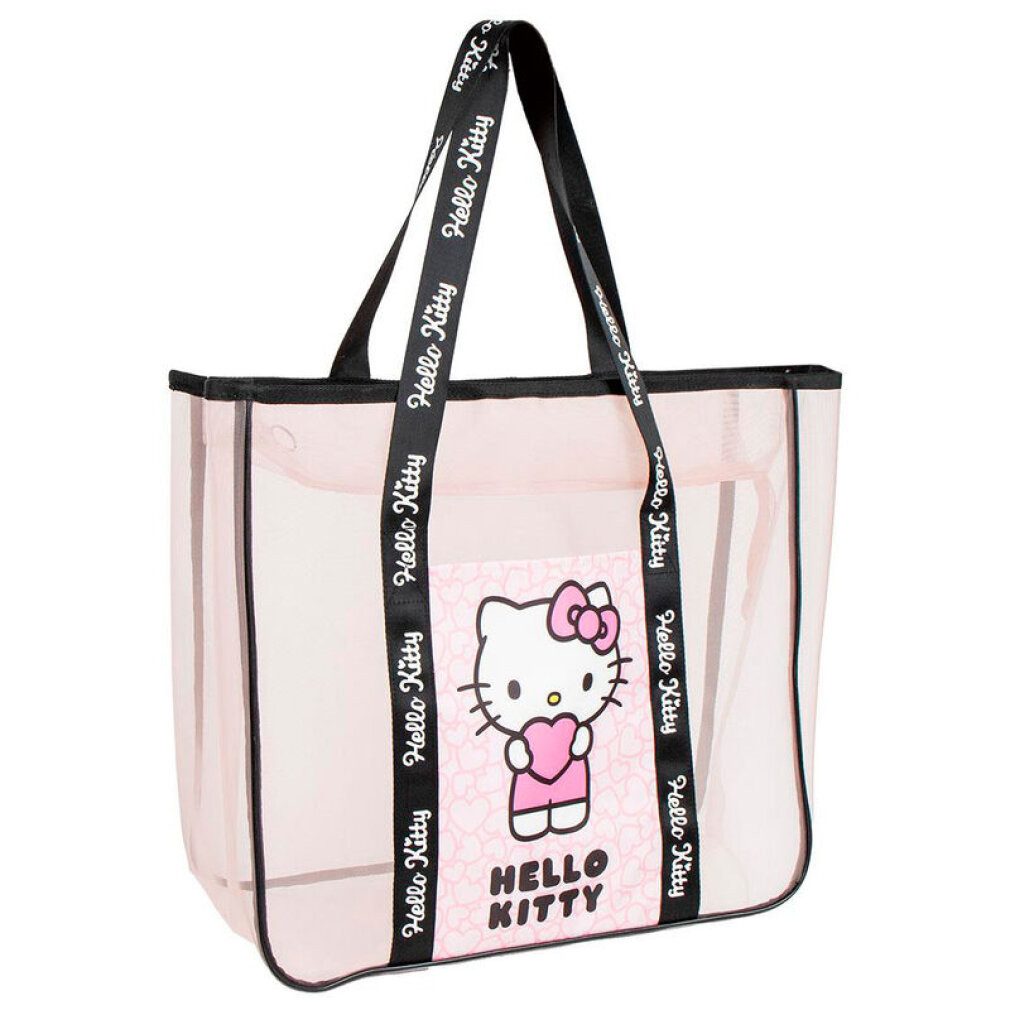 Cerda Strandtasche Hello Kitty Premium Tasche Strandtasche groß Polyester