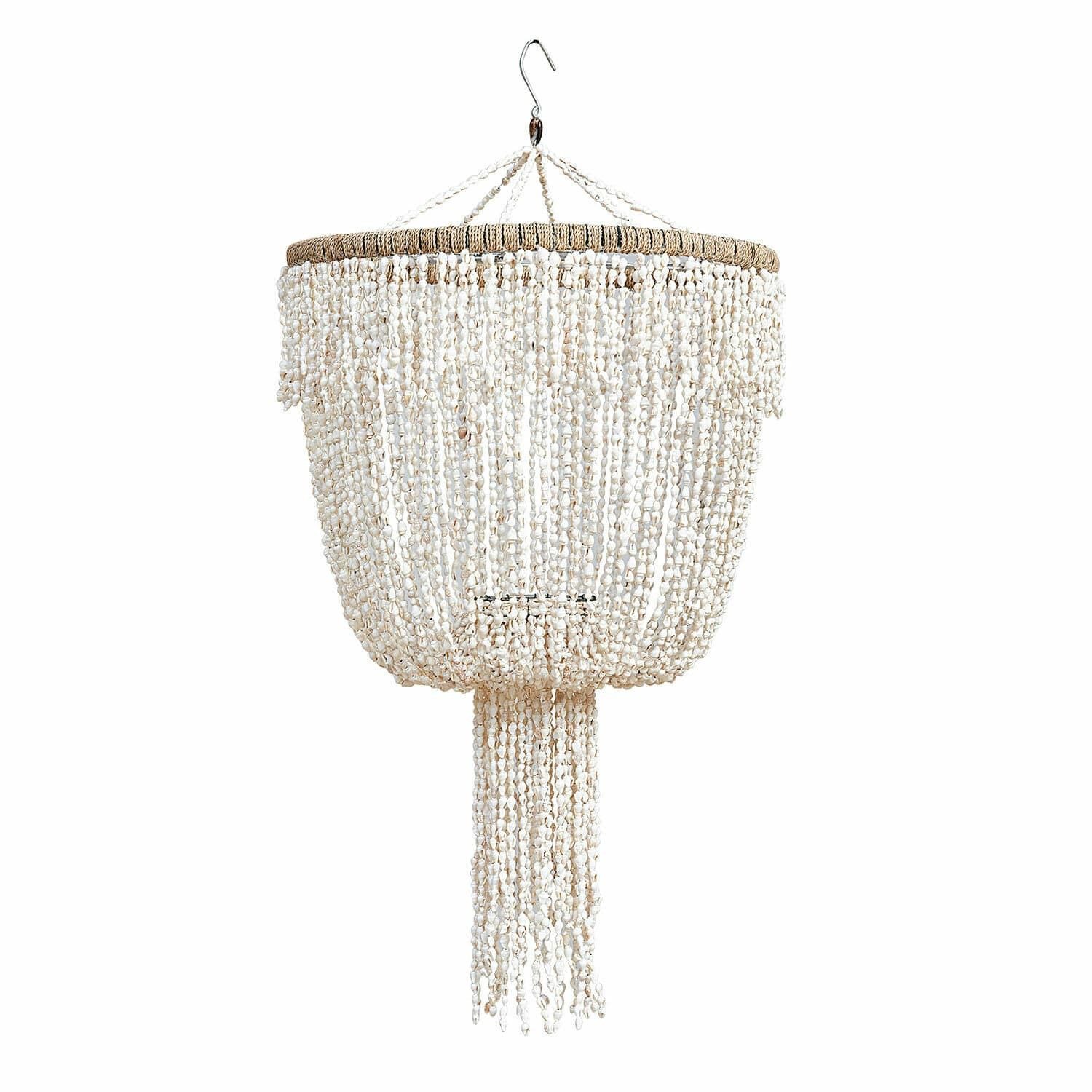 Mirabeau Hängeleuchten Lampenschirm Trétudans creme günstig online kaufen