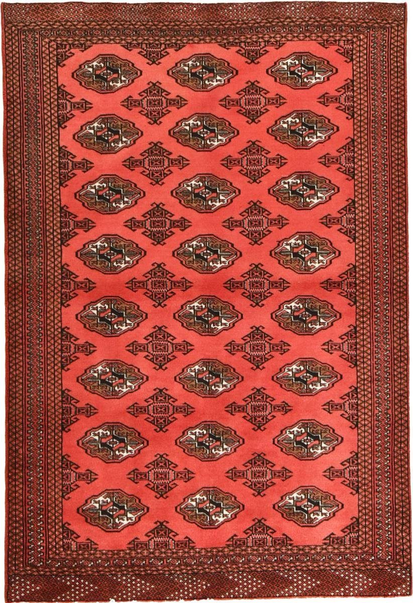 Orientteppich Turkaman 125x189 Handgeknüpfter Orientteppich / Perserteppich, Nain Trading, rechteckig, Höhe: 6 mm