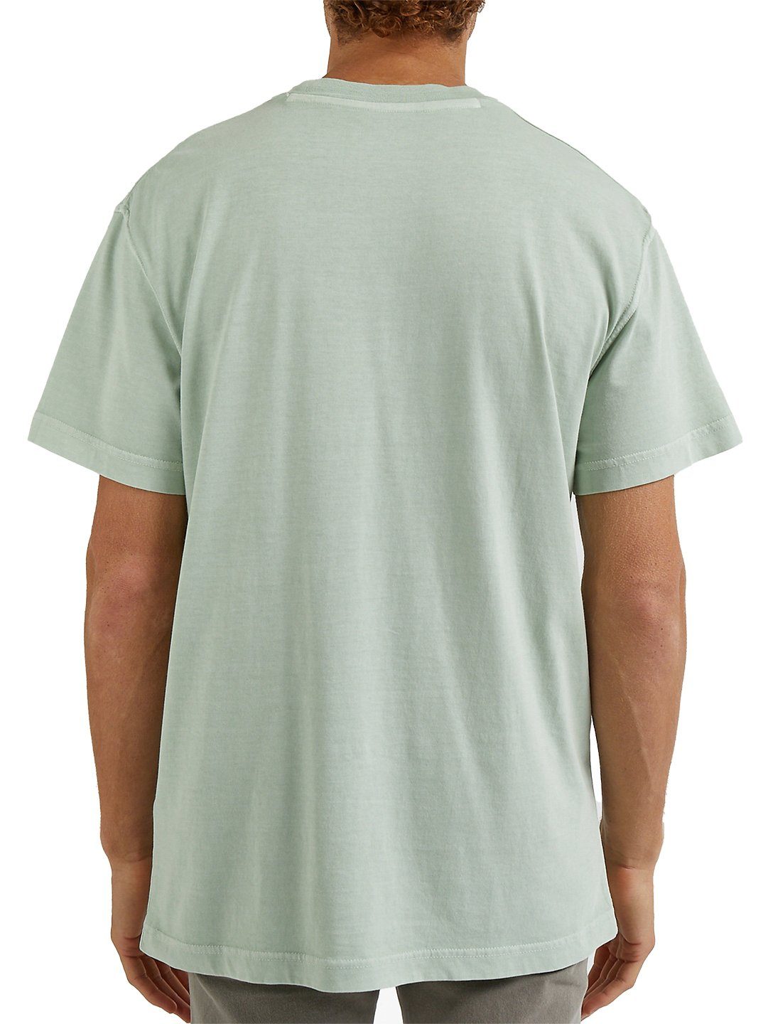 Lee® Rundhalsshirt Relaxed Fit Mintgrün - Relaxed Pocket Tee günstig online kaufen