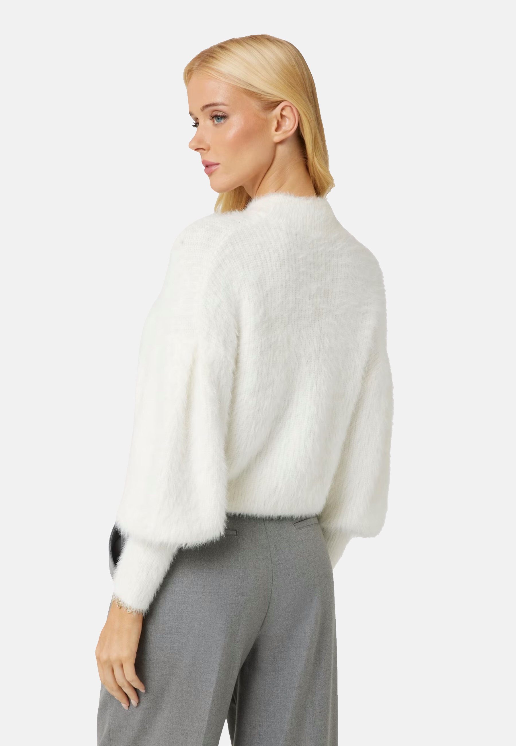 Guess Strickpullover Pullover KEYLA Strickpullover R-Neck (1-tlg)