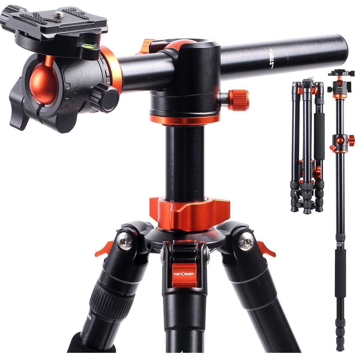 Tripod SA254T2 185cm mit Monopod & Arm Stativhalterung