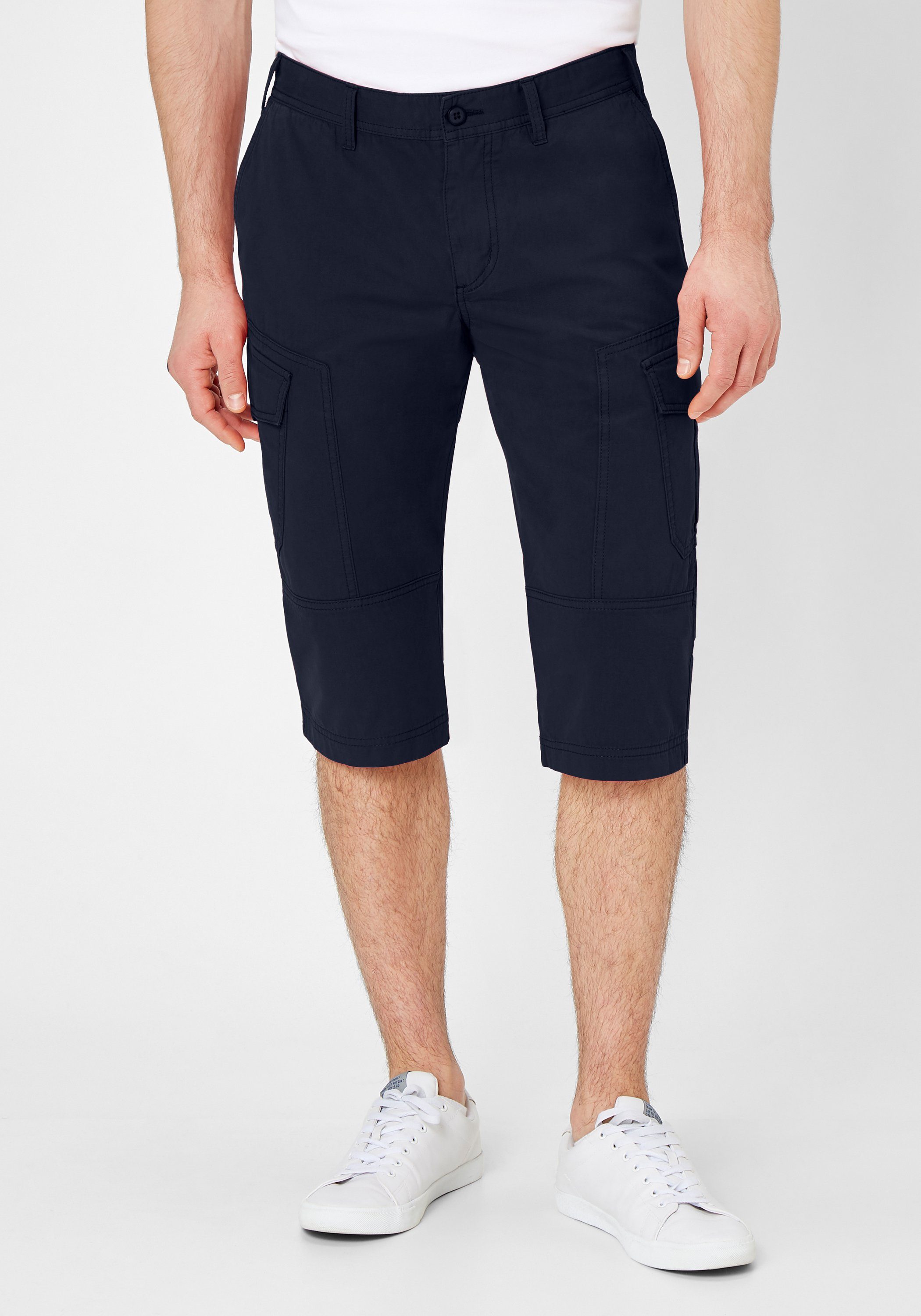 Redpoint Cargobermudas Kelowna Straight-Fit Cargo Capri navy