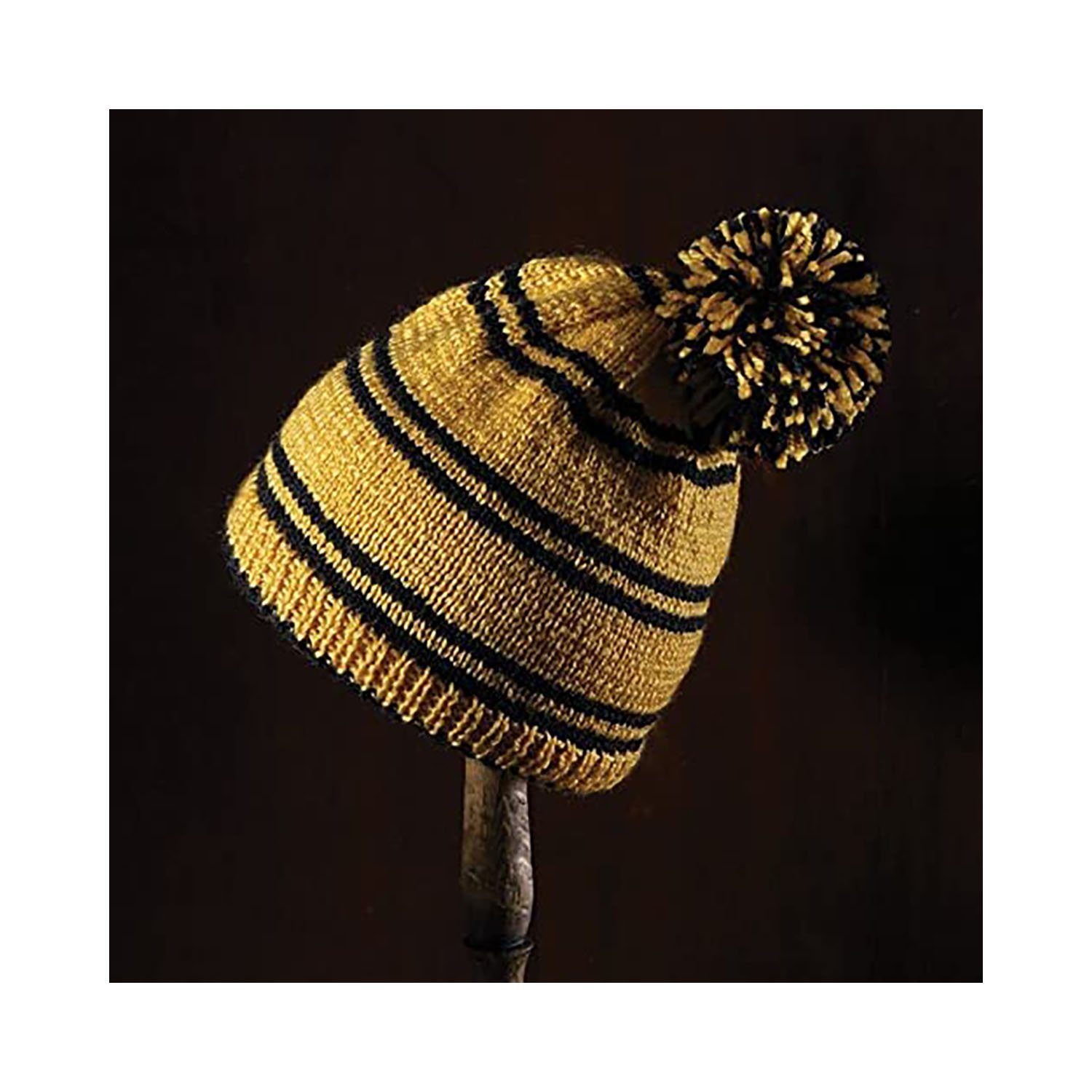 Stricken Mütze - zum Harry Strickmütze Harry Potter Potter gelb Hufflepuff