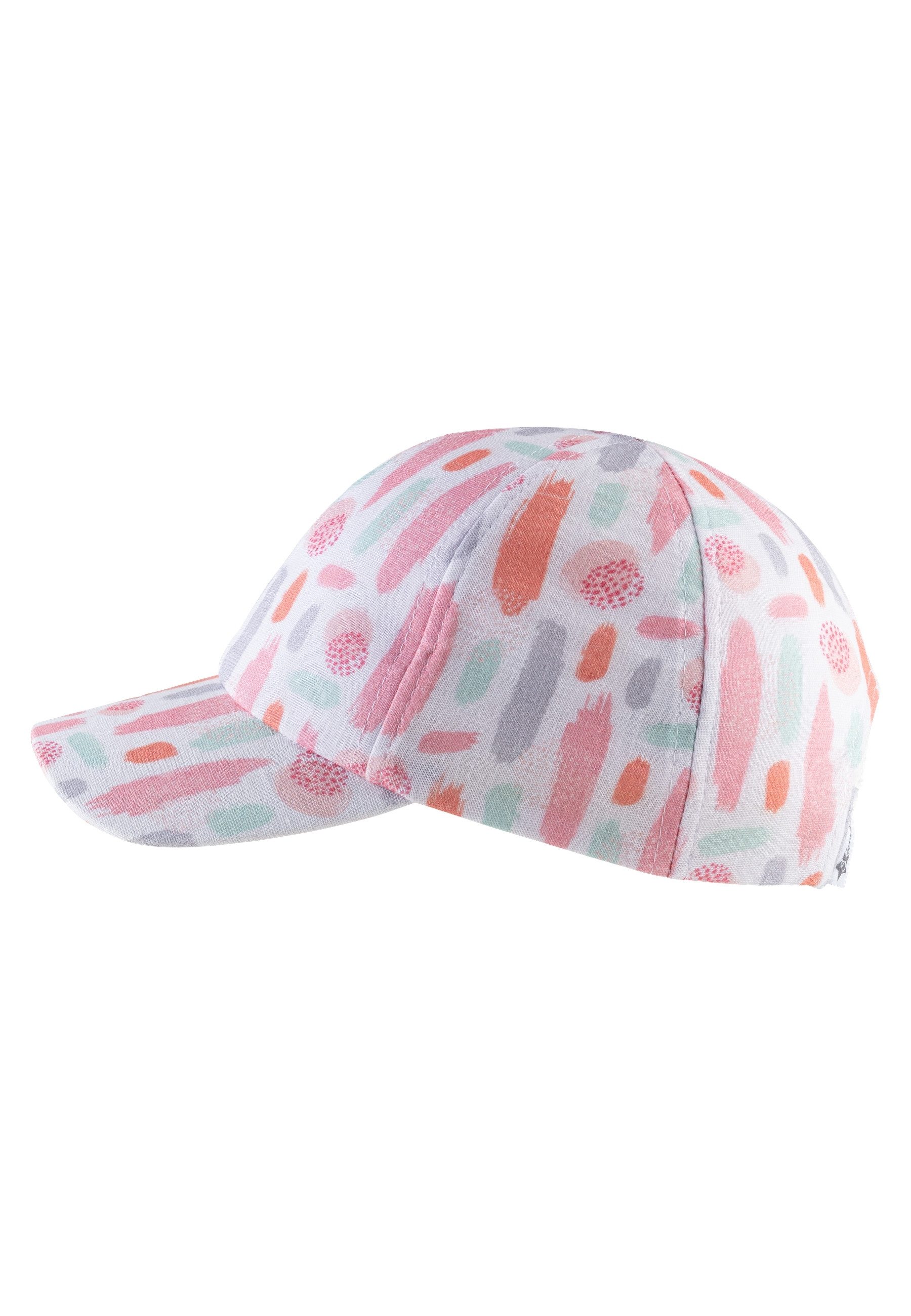 Sterntaler® Schlupfmütze Basecap Striche (1-St)