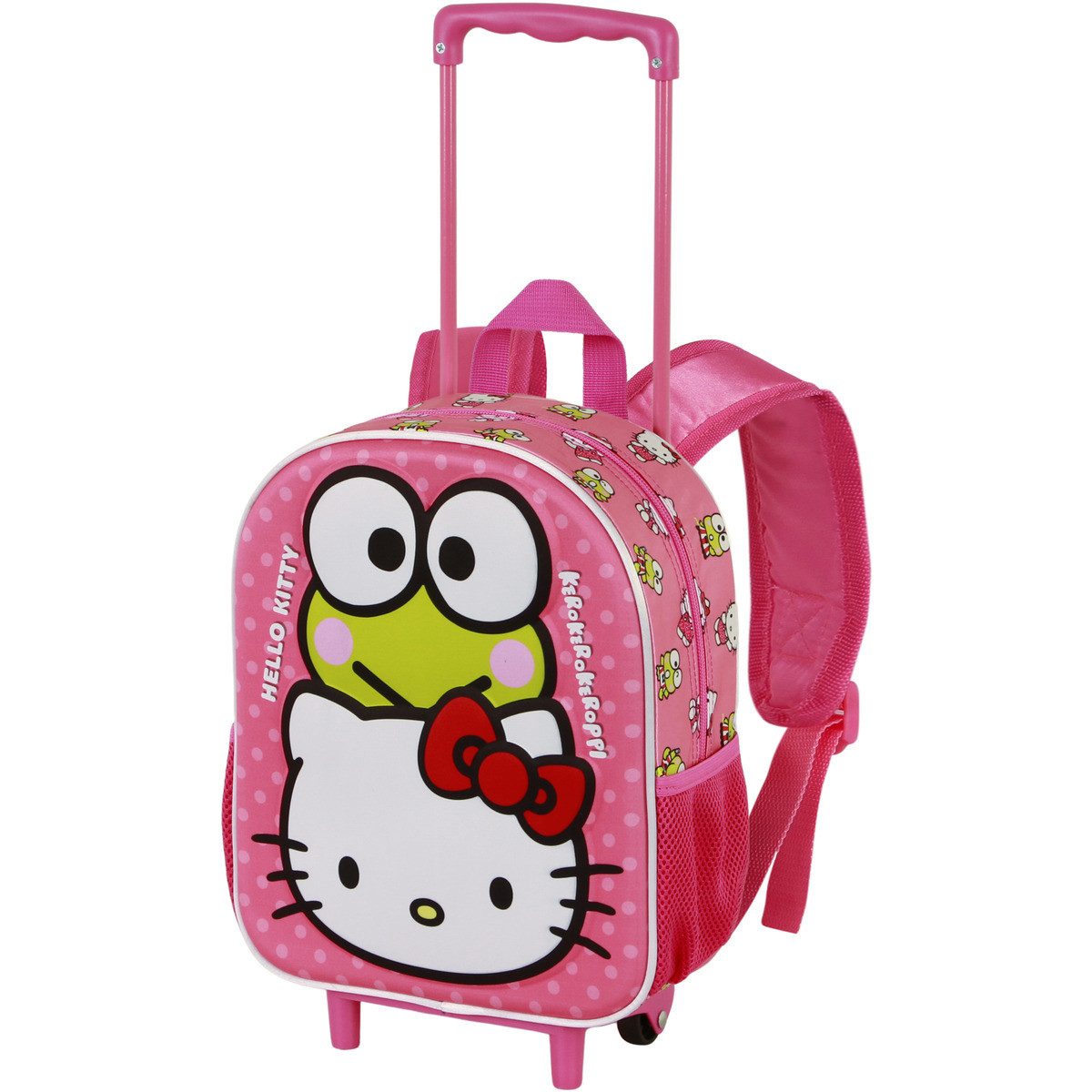 Hello Kitty Kinderrucksack Sanrio Funny-Small 3D with Wheels Unisex Kinder