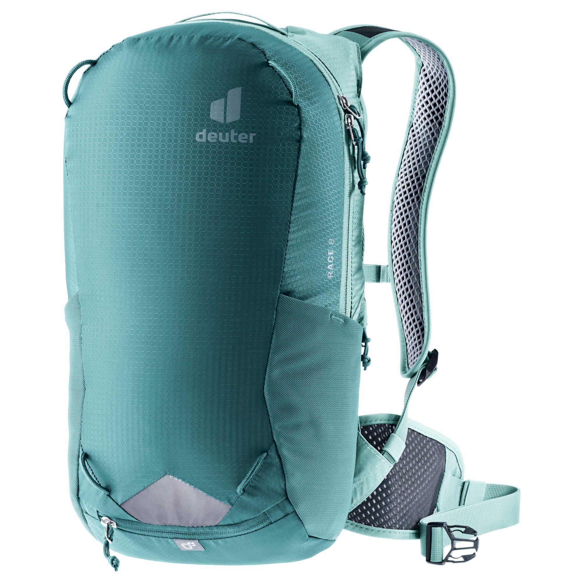 deuter Fahrradrucksack Race 8 - Fahrradrucksack 43 cm deepsea-jade