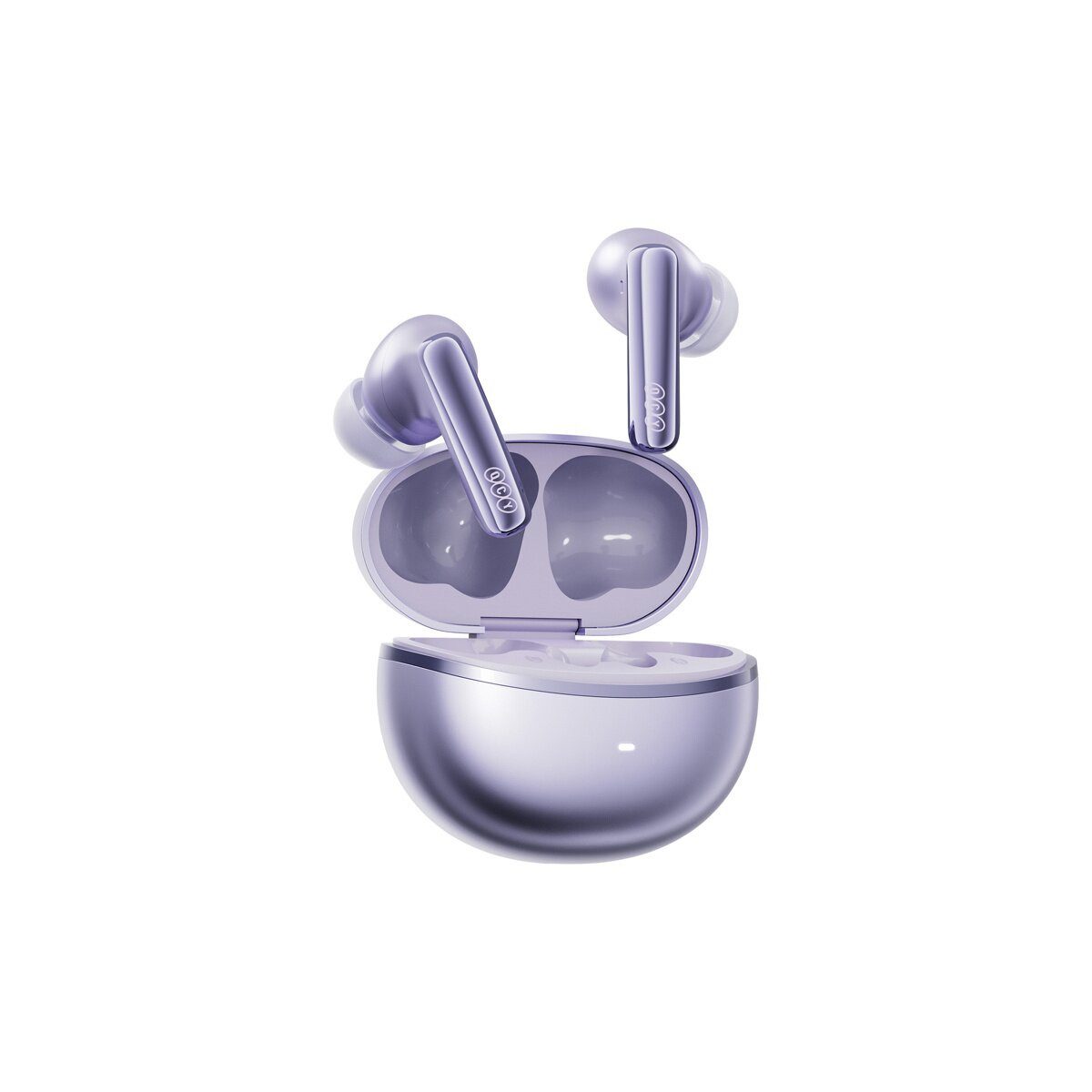 QCY QCY MeloBuds N70 TWS In-Ear Ohrhörer lila Bluetooth-Kopfhörer