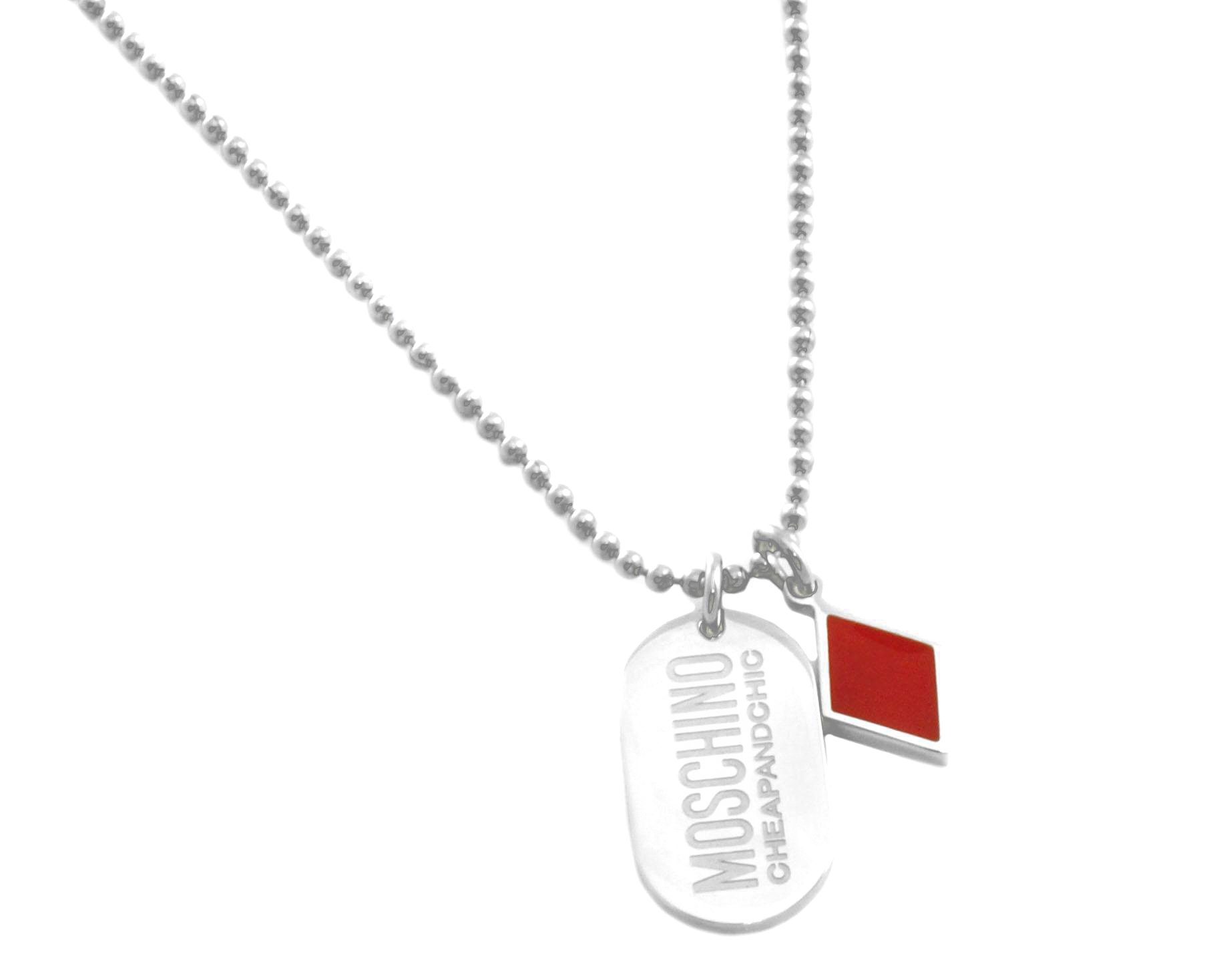 Moschino Collier Halskette Mann - Edelstahl