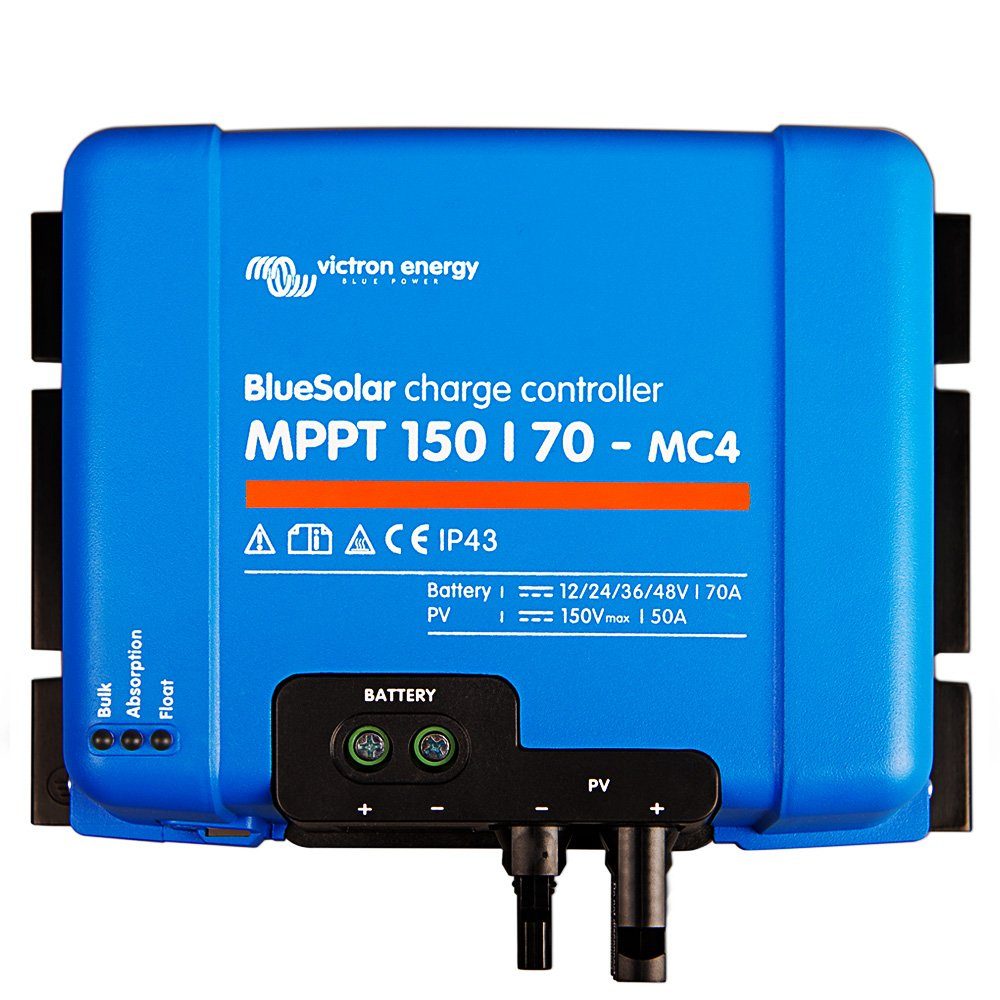 Victron Energy Solarladeregler 70A BlueSolar 48V MPPT 12V Victron 24V 150/70-MC4
