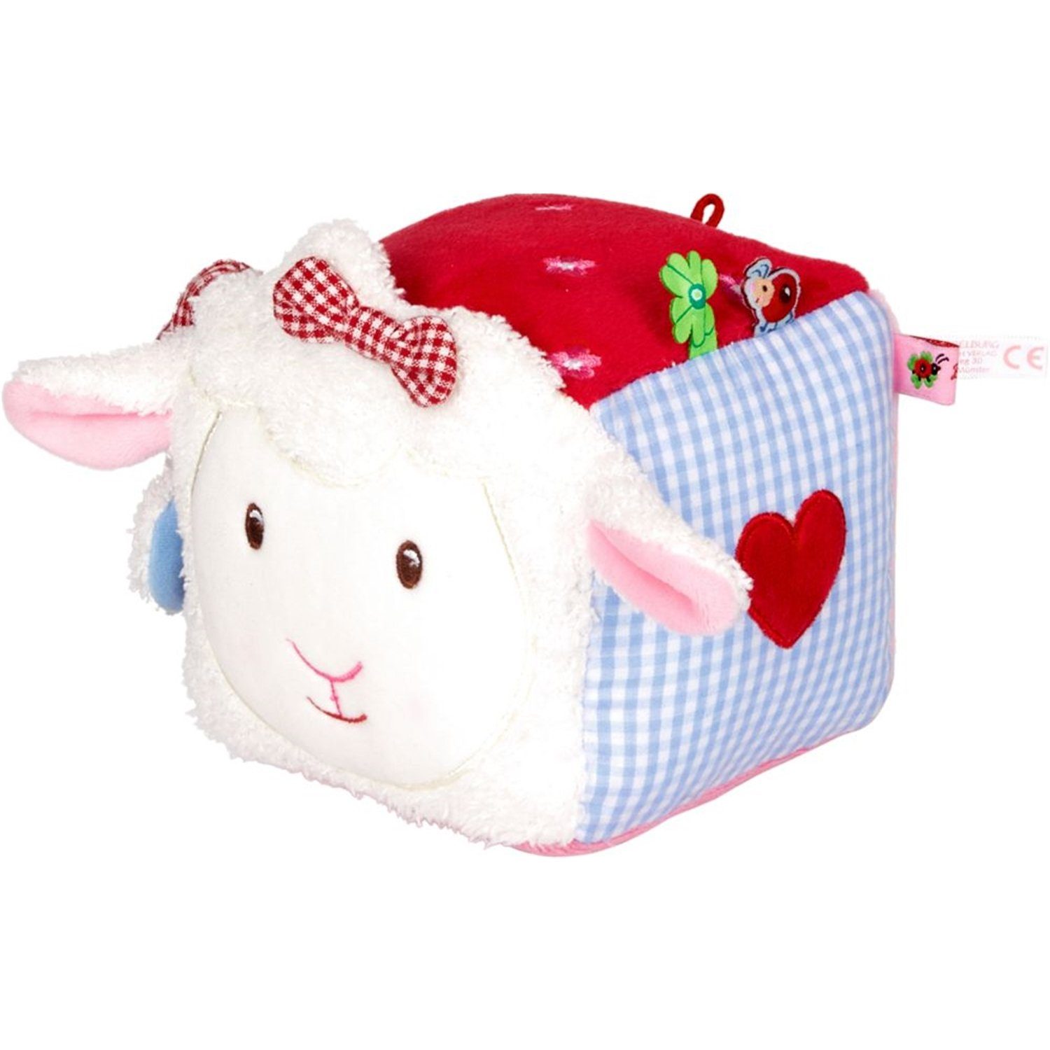 Schnuffeltuch 17963 Spielwürfel Lämmchen - BabyGlück