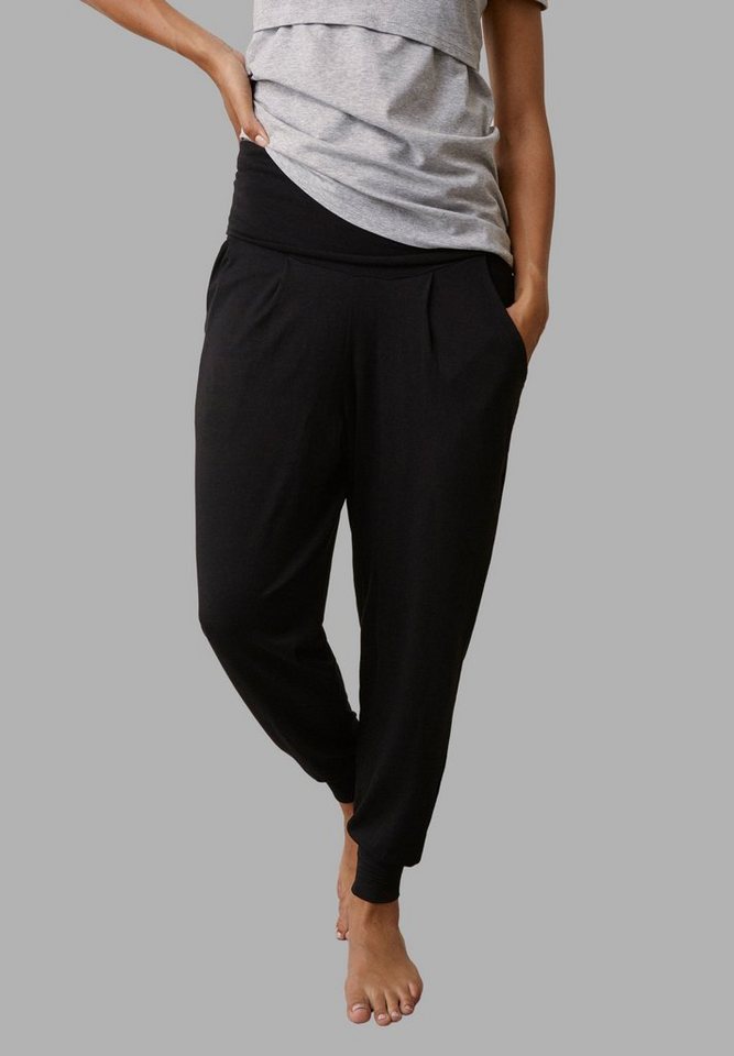 BOOB Sweathose »Lounge pants« Umstandshose,flexible Passform › schwarz  - Onlineshop OTTO