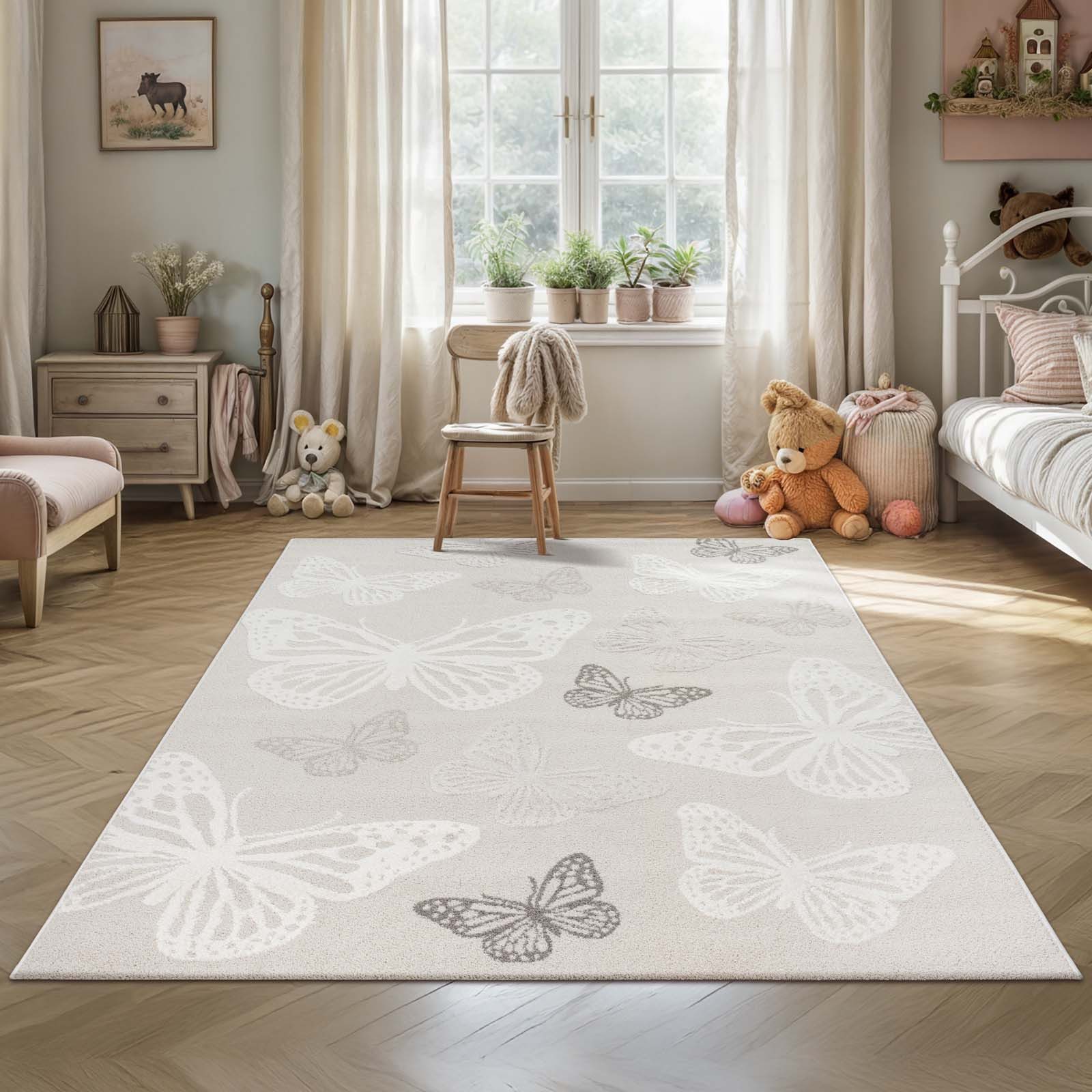 TaraCarpet Kinderteppich Kinderzimmer Jugendzimmer Teppich Emilia günstig online kaufen