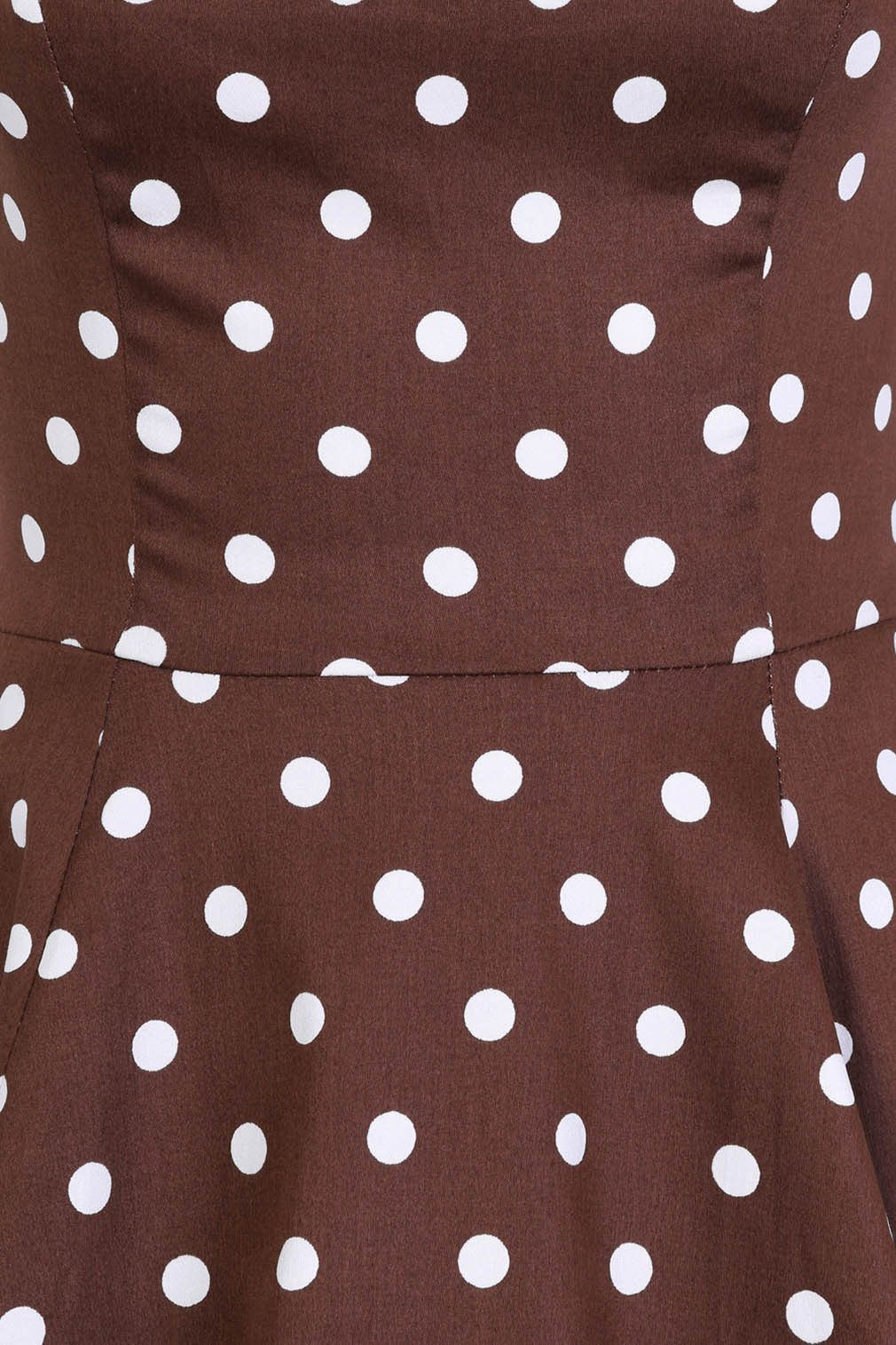 Hearts & Roses London A-Linien-Kleid Cindy Polka Dot Swing Dress Rockabella Vintage Retro – Bild 5 von 5