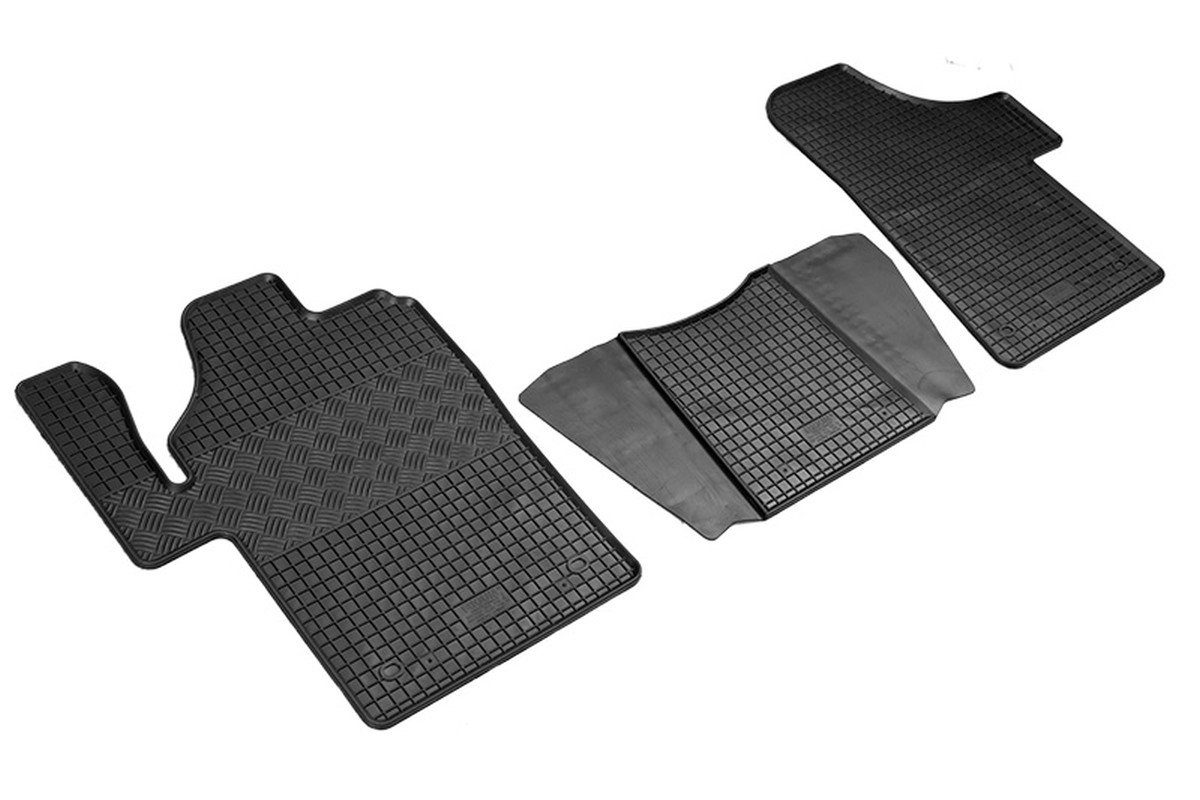AZUGA Auto-Fußmatten Gummi-Fußmatten passend für Mercedes Vito/Viano ab 2003-2014 (W639), für Mercedes Viano,Vito Transporter,Van